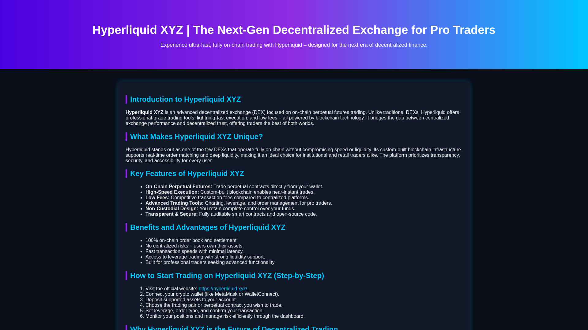 Screenshot of hyperliquid-xyzz.pages.dev