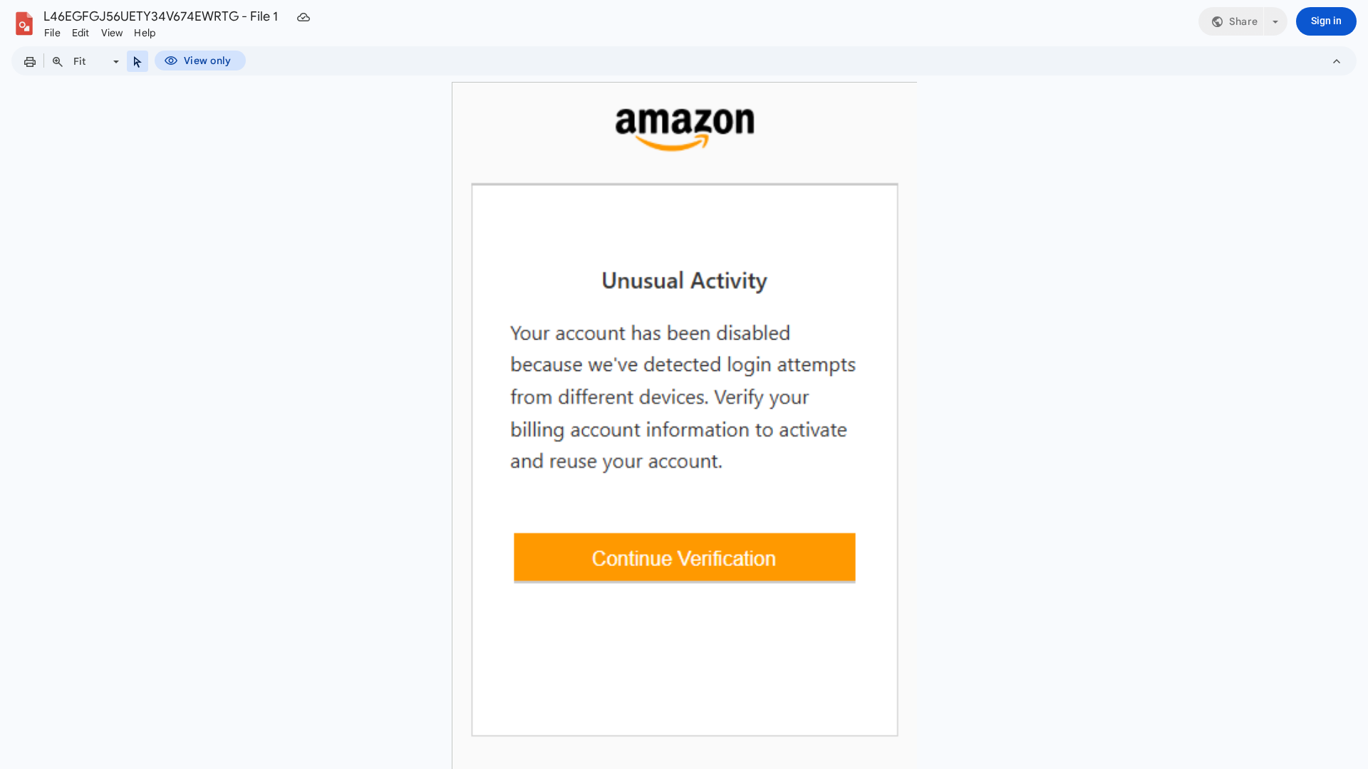 Screenshot of docs.google.com