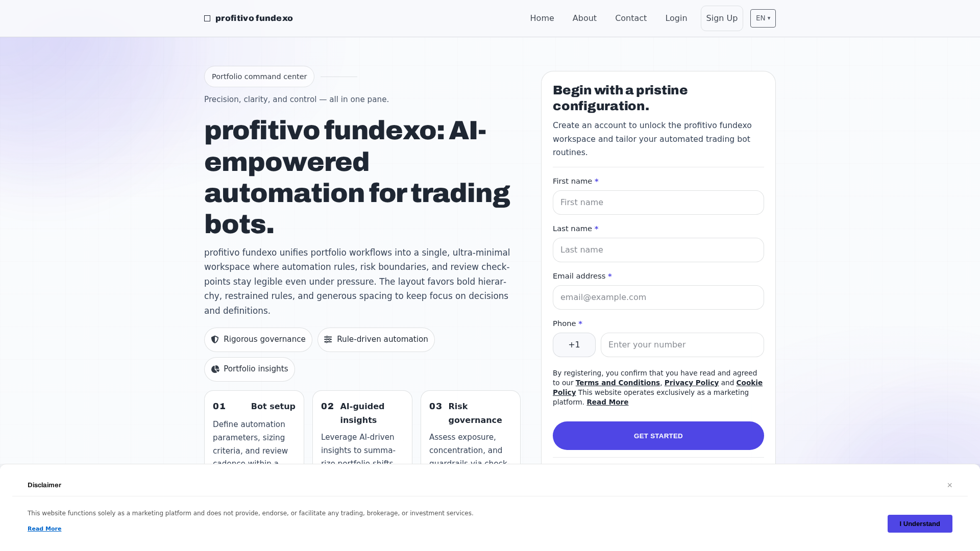 Screenshot of profitivofundexo.pro