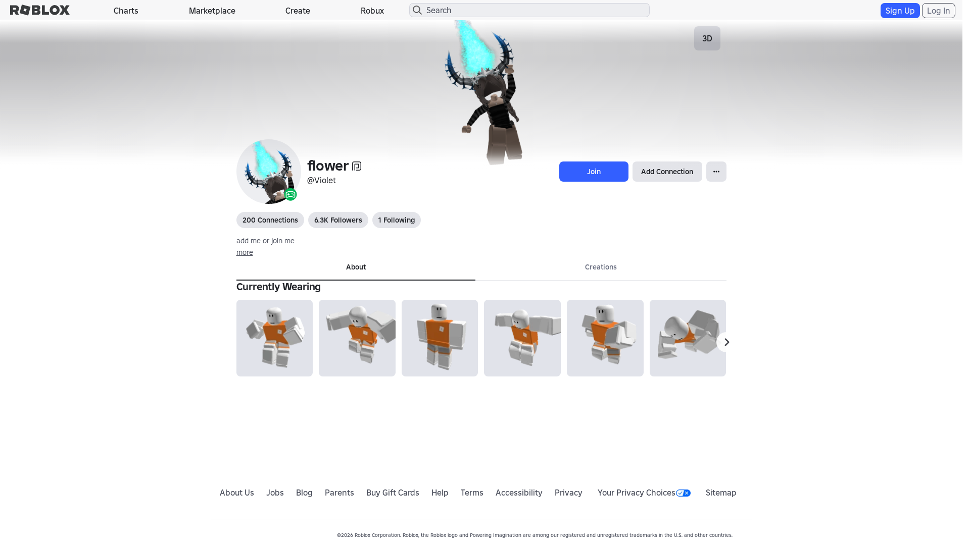Screenshot of www.roblox.ly