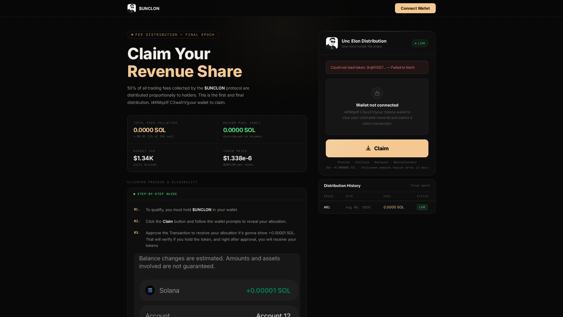 Screenshot of ansdrops.com