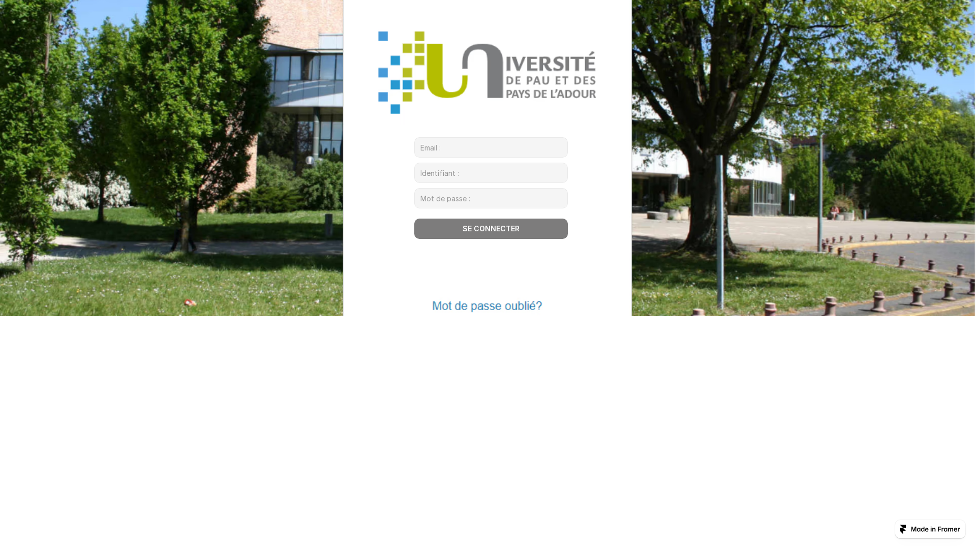 Université de Pau et des Pays de l'Adour