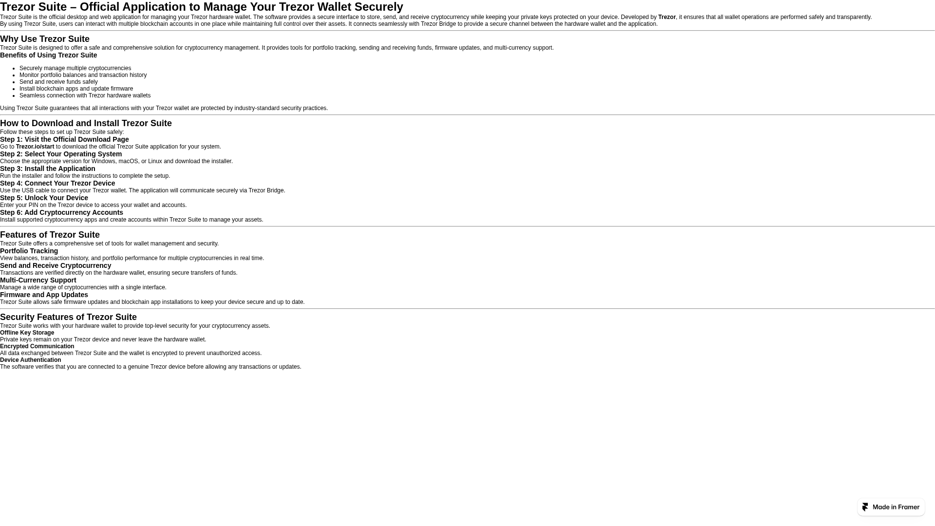 Screenshot of en-suiteapp.framer.media