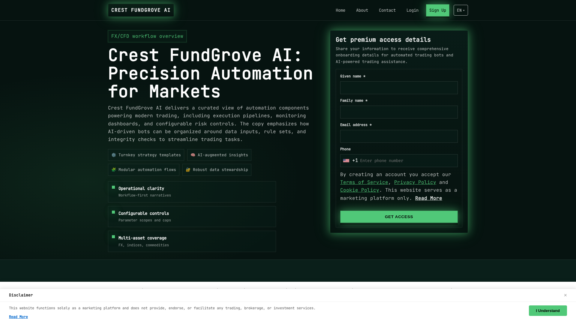 Screenshot of crestfundgroveai.click
