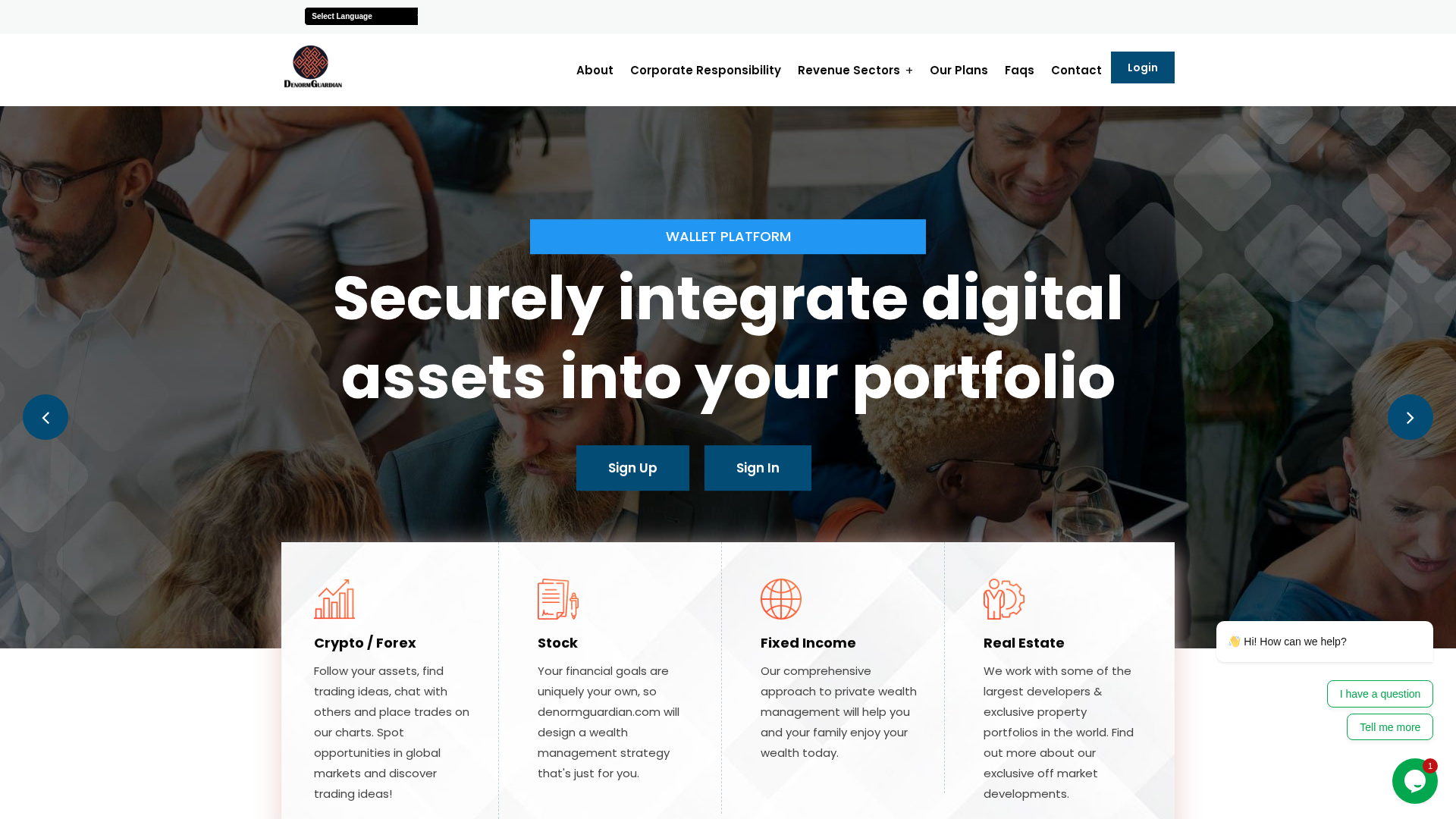Screenshot of denormguardian.com