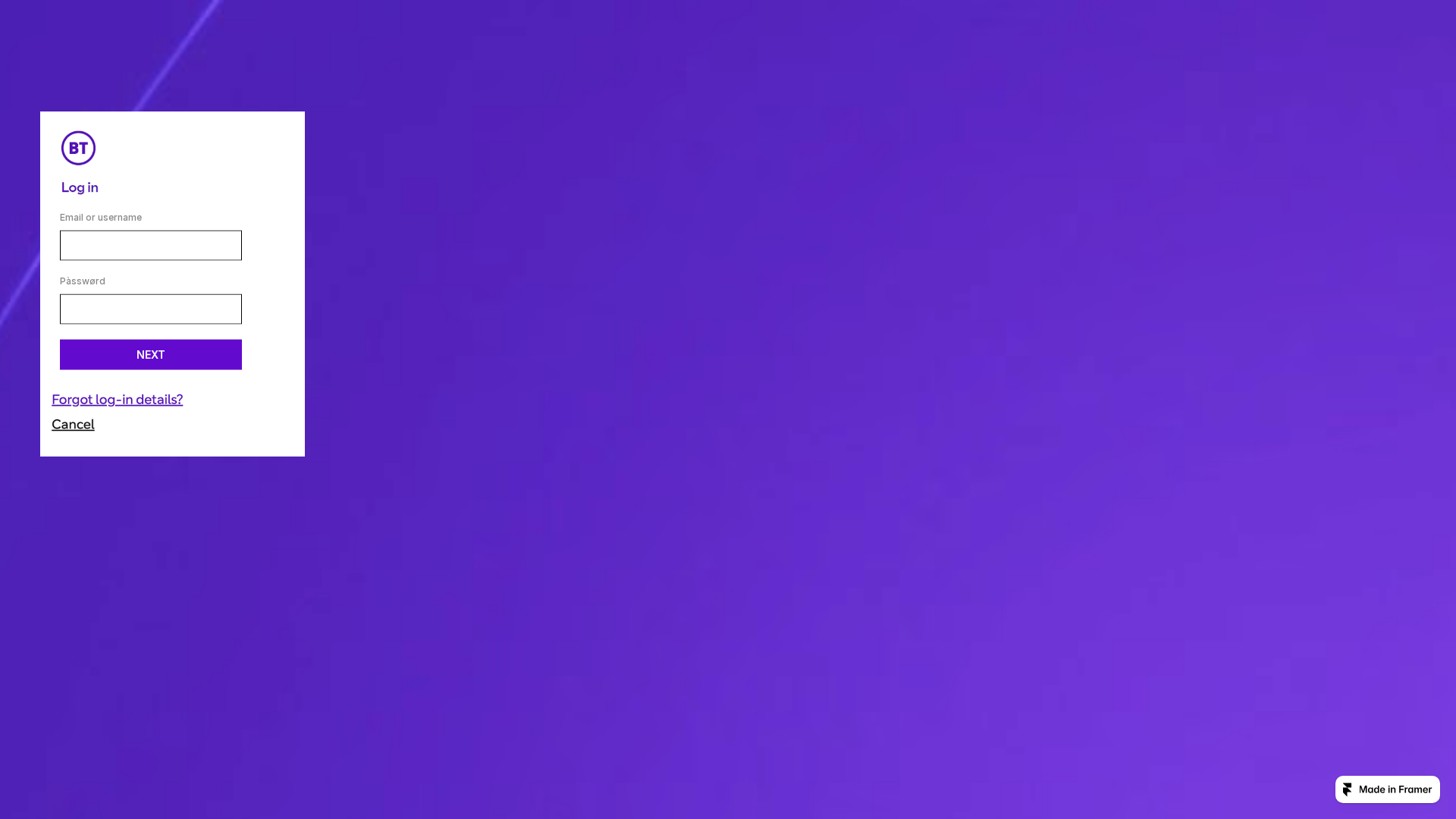 Screenshot of different-vision-116656.framer.app