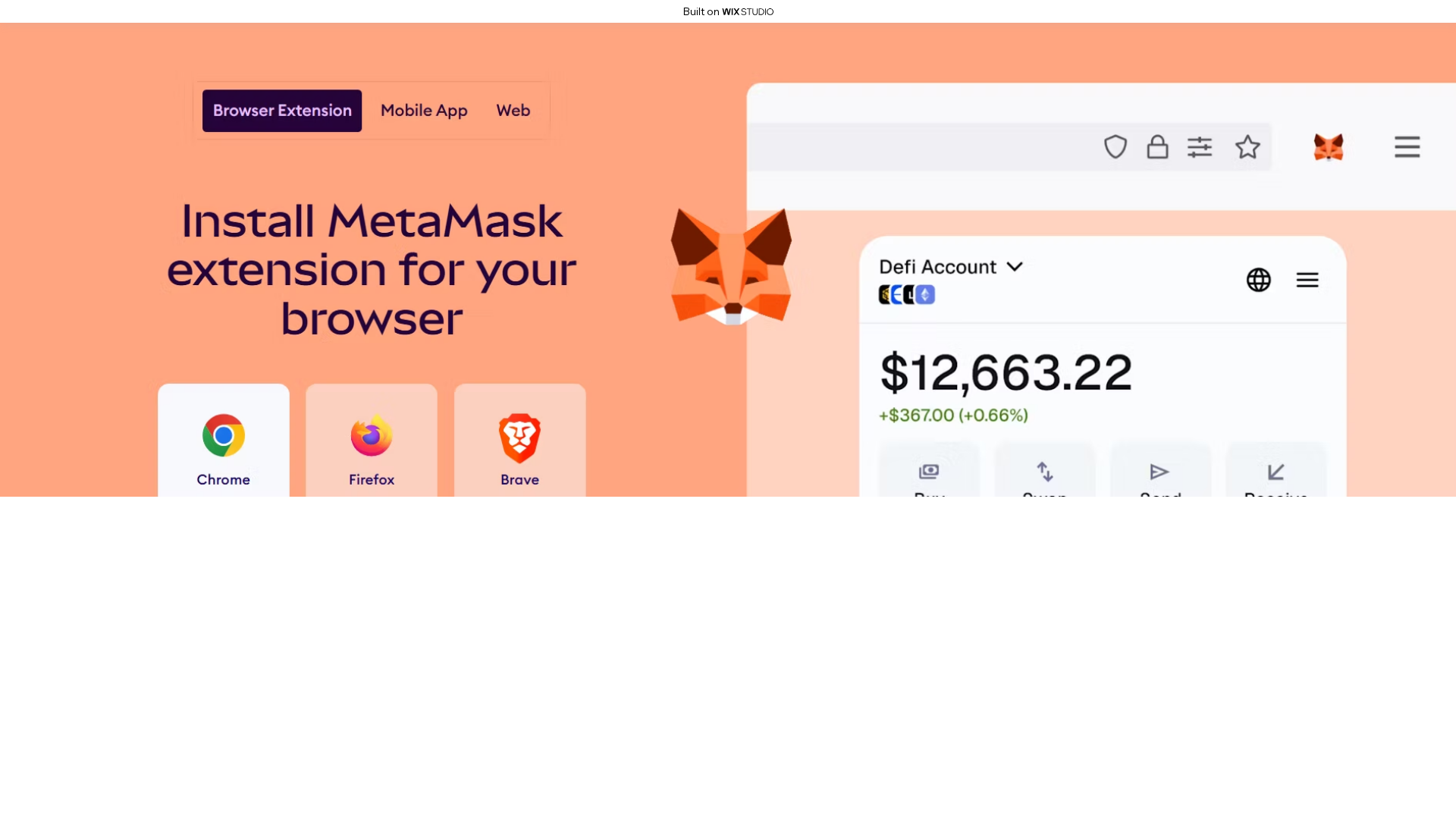 Screenshot of eng-metamskio.wixstudio.com