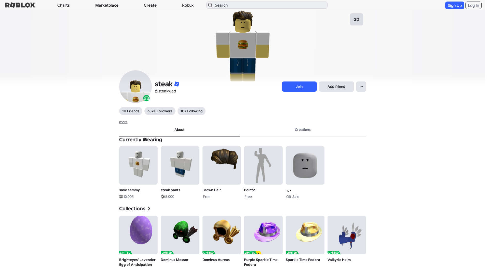Screenshot of www.roblox.com.ml