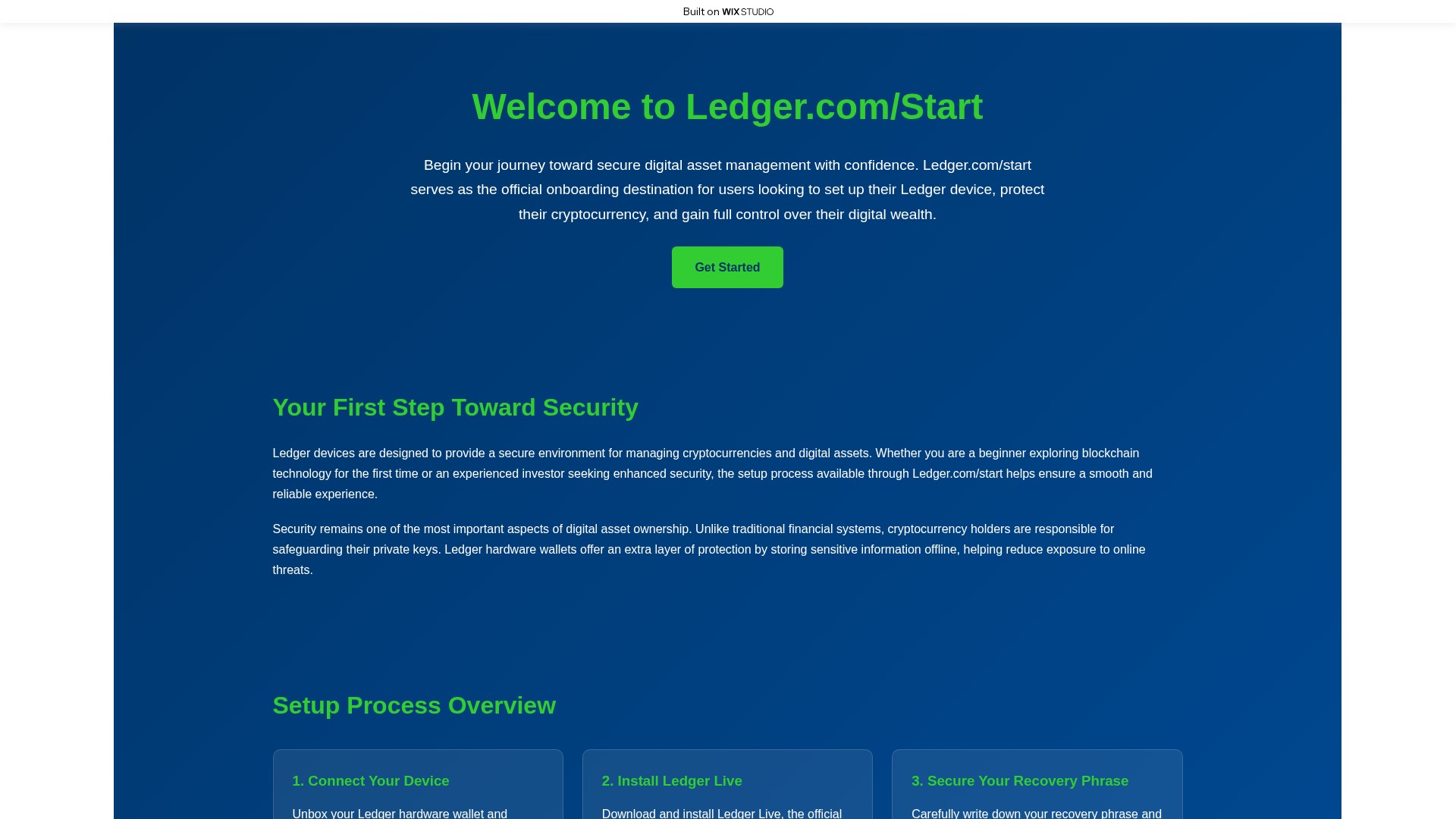 Screenshot of homelive-ledzercdn.wixstudio.com