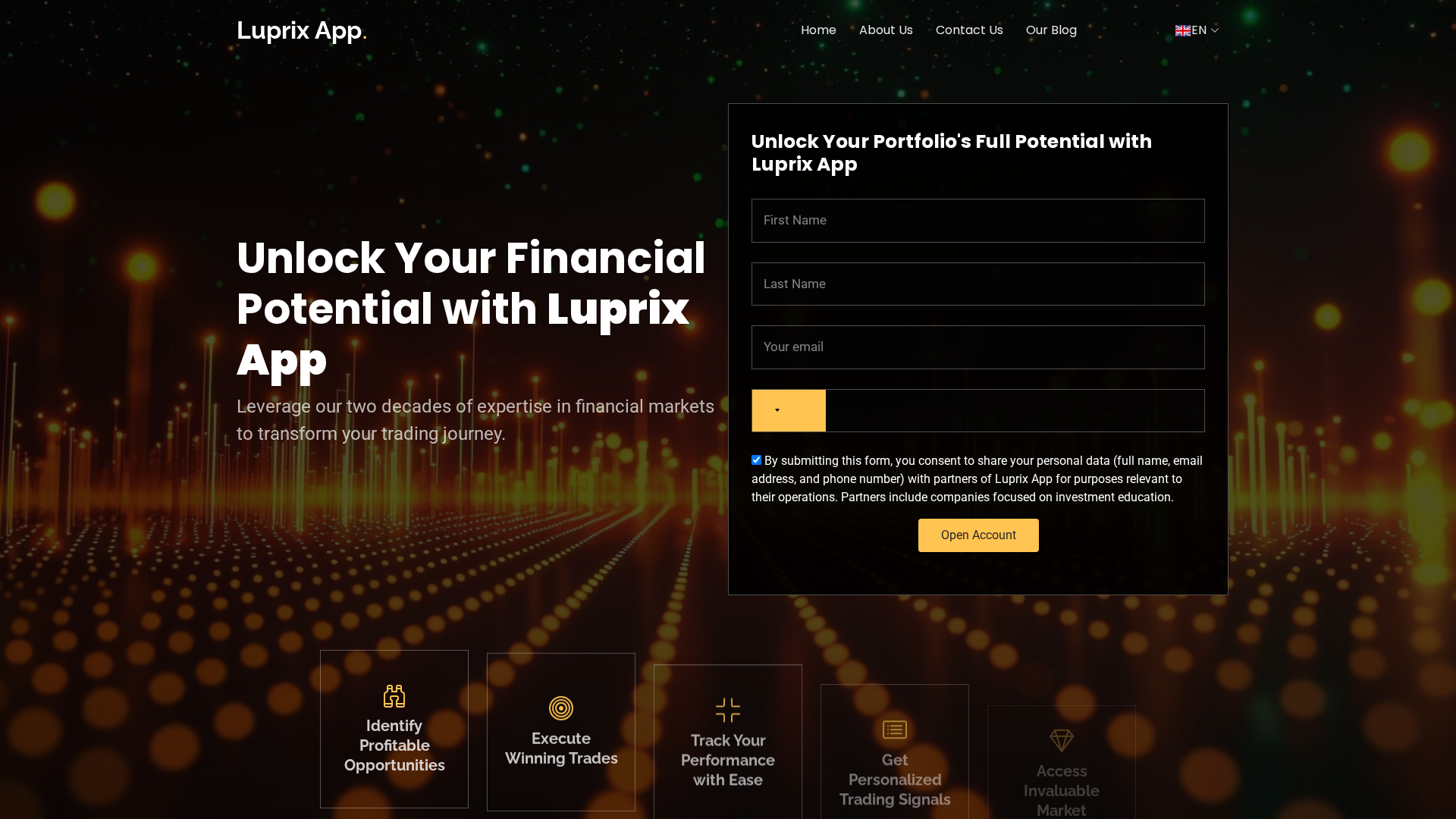 Screenshot of luprixapp-ai.com