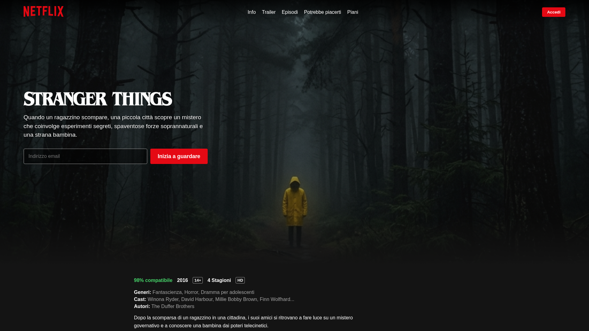 Screenshot of fakeflix-lemon-six.vercel.app