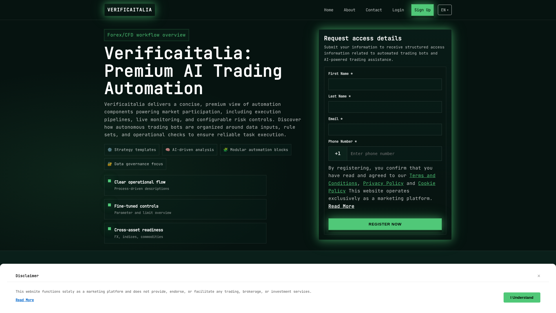Screenshot of verificaitalia.click