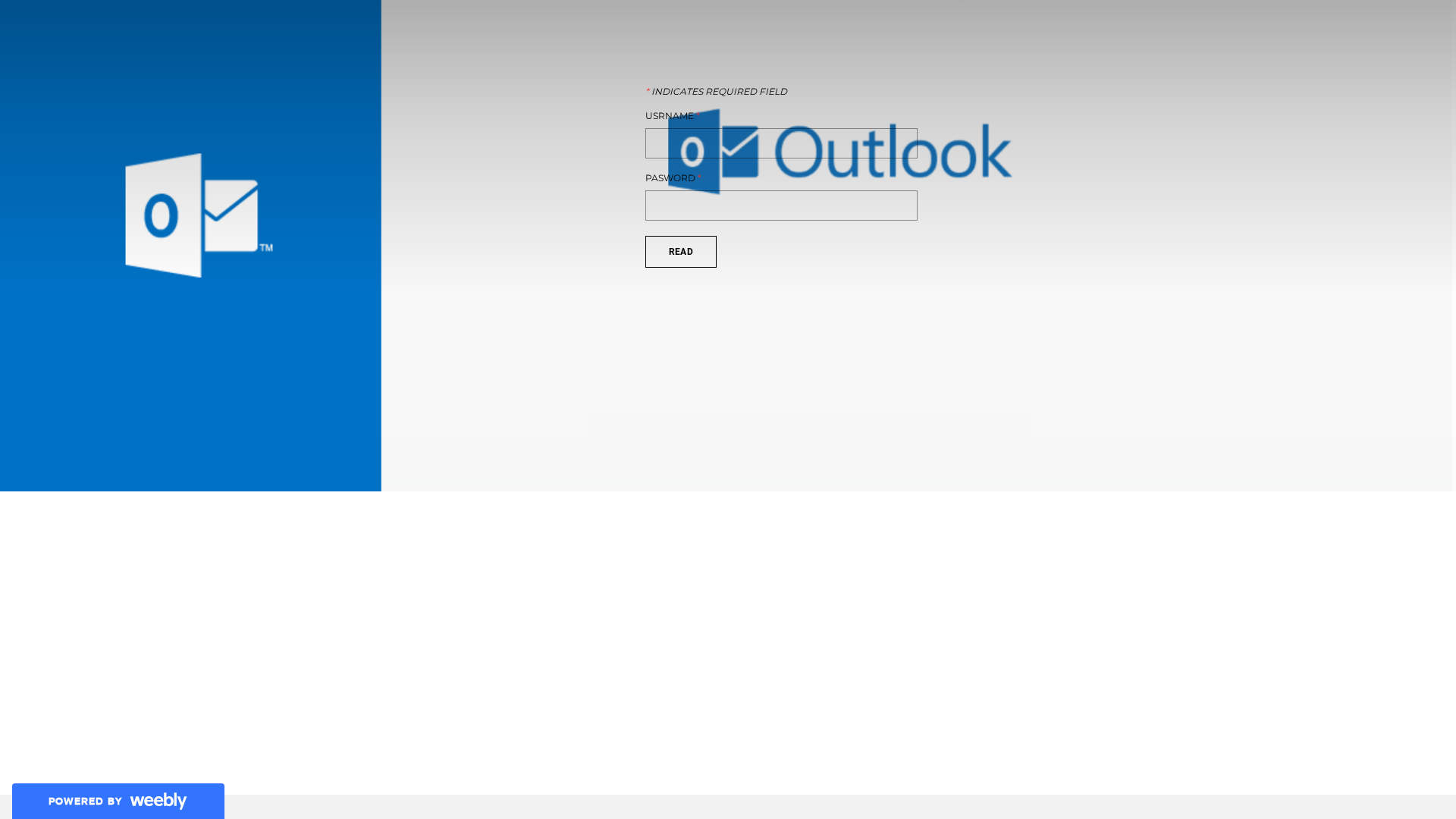Screenshot of 2fmail-aiu-edu-sy-2fowa-2f.weebly.com