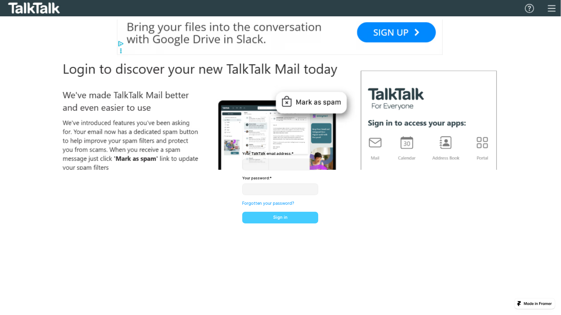 Screenshot of daatalatalkhdrsh.framer.wiki
