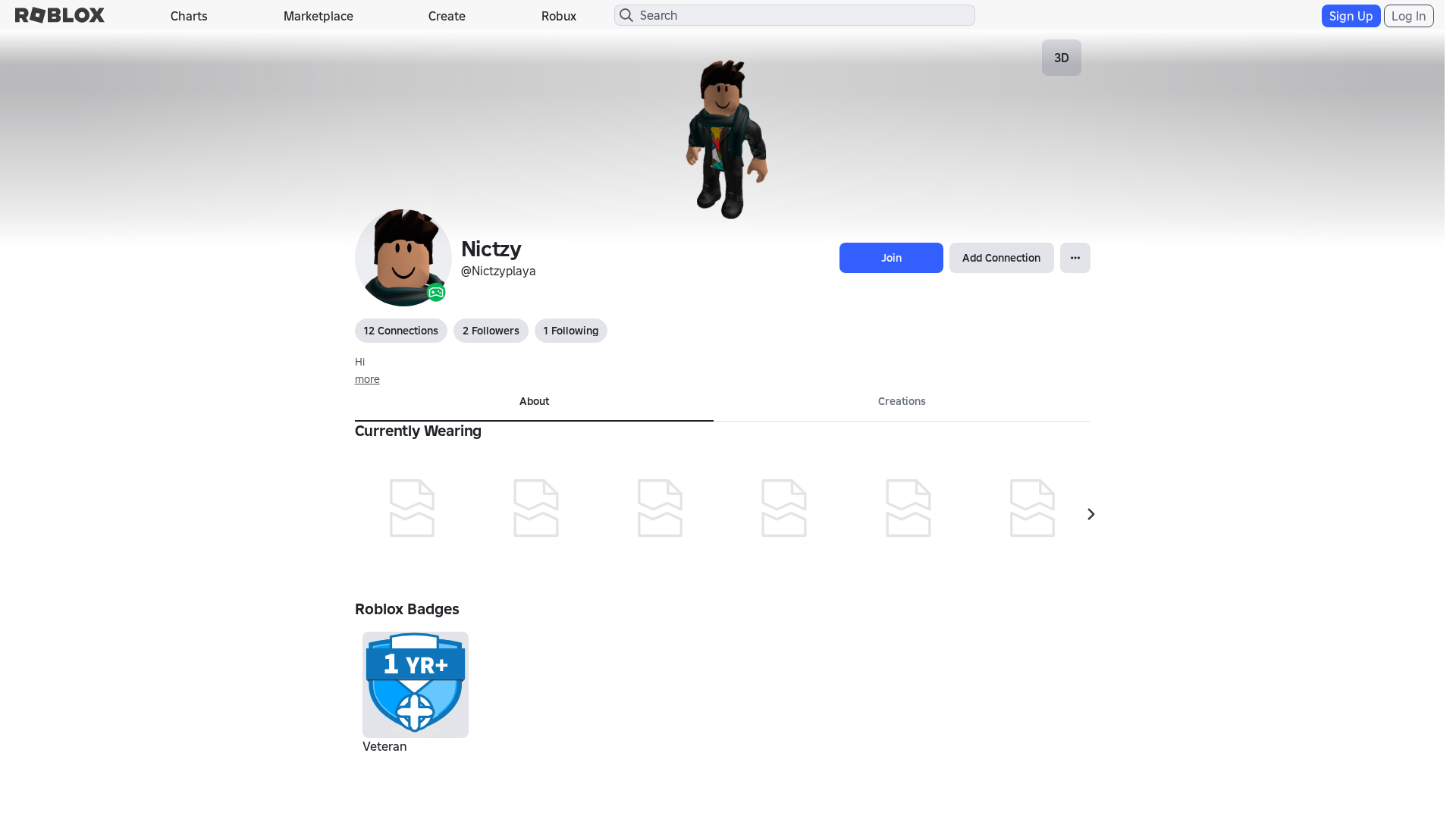 Screenshot of www.roblox.com.mu