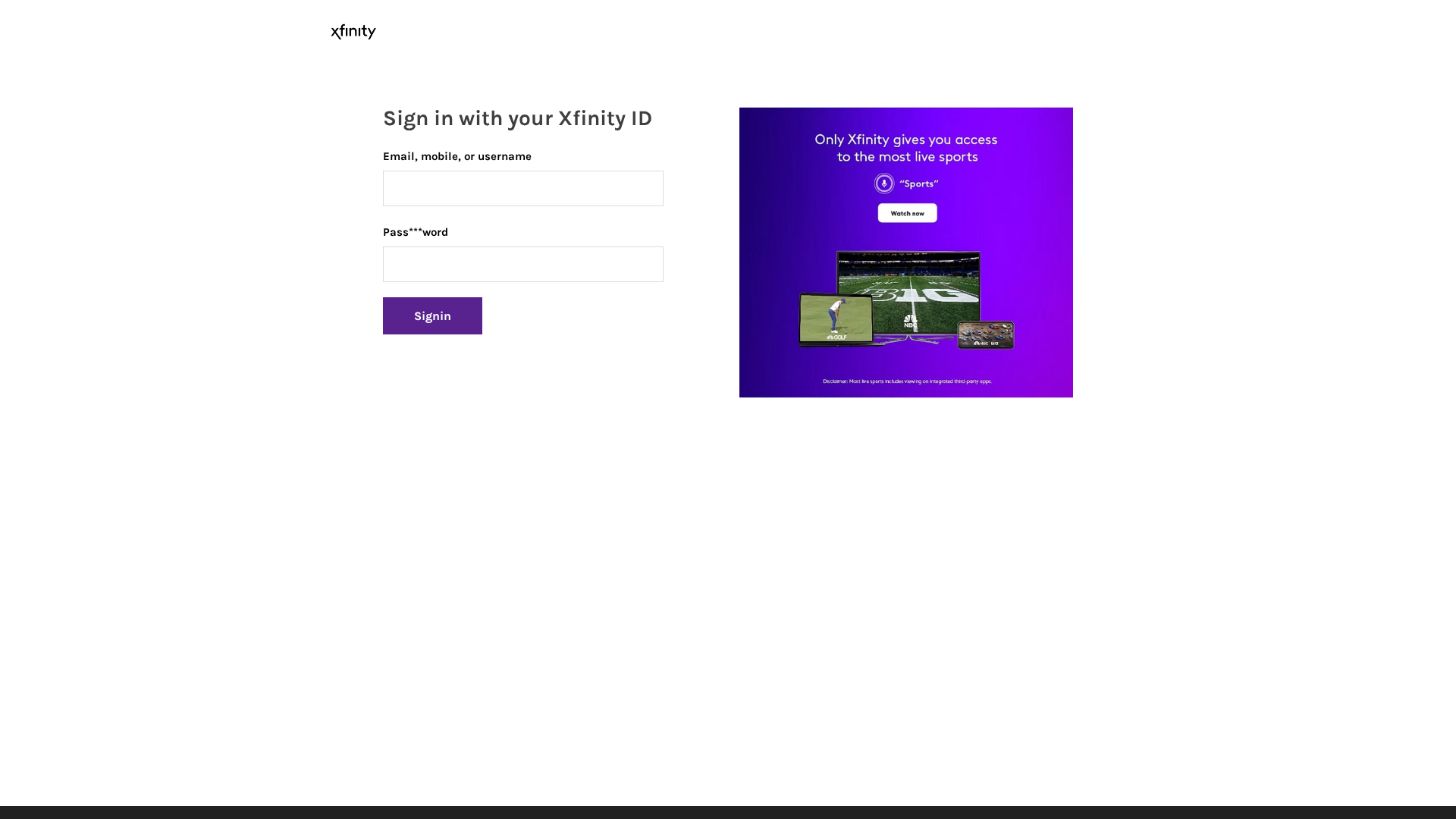 Screenshot of xfinity-message.weebly.com