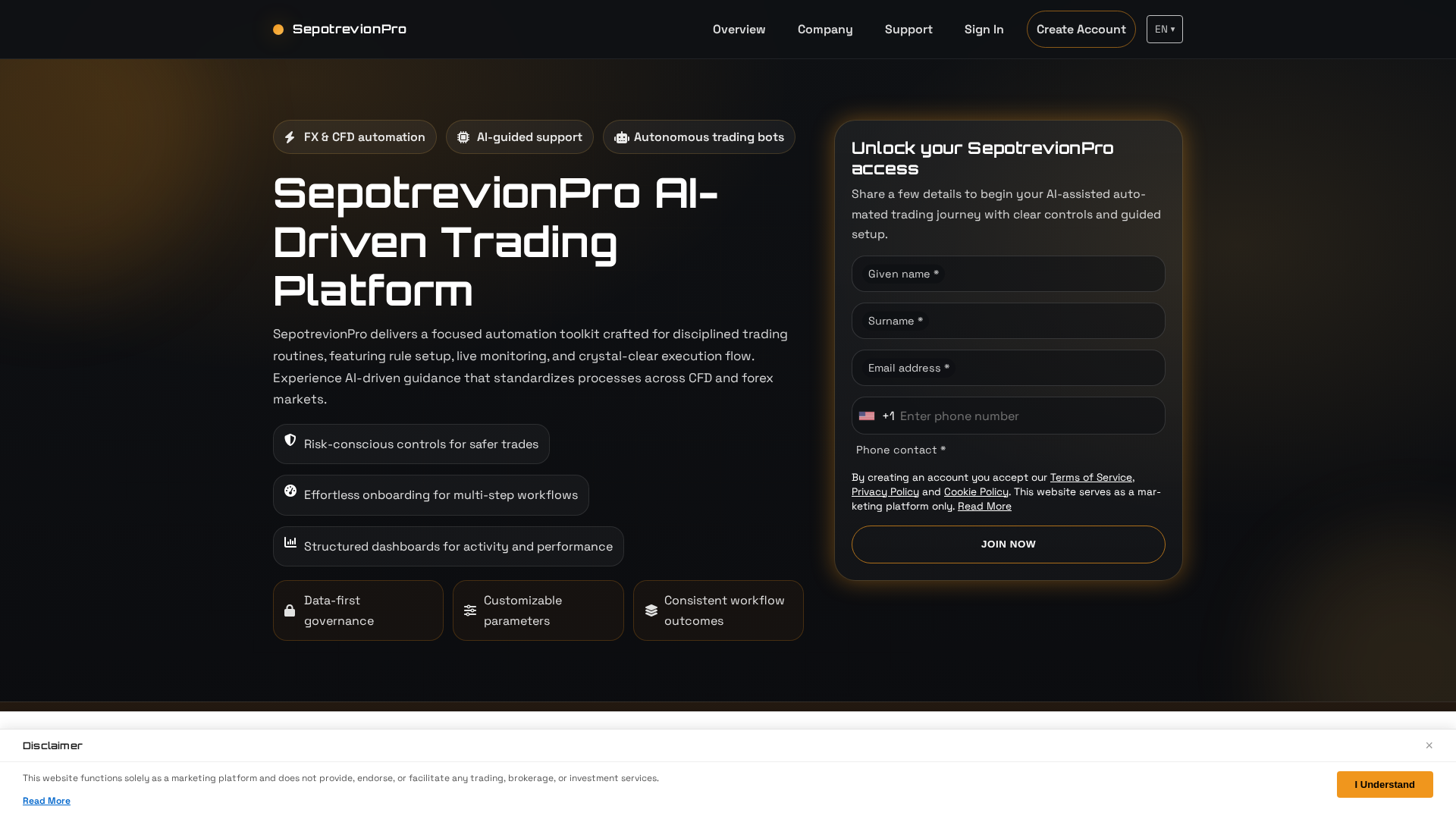 Screenshot of sepotrevionpro.digital