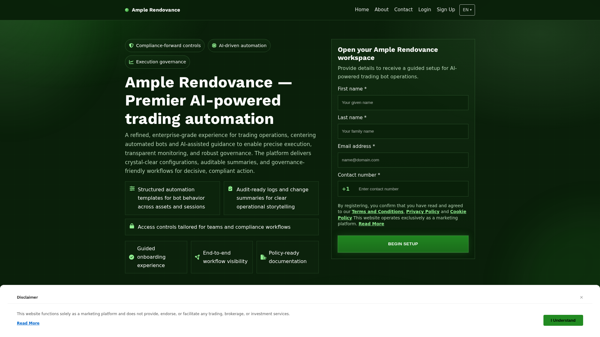 Screenshot of amplerendovance.digital