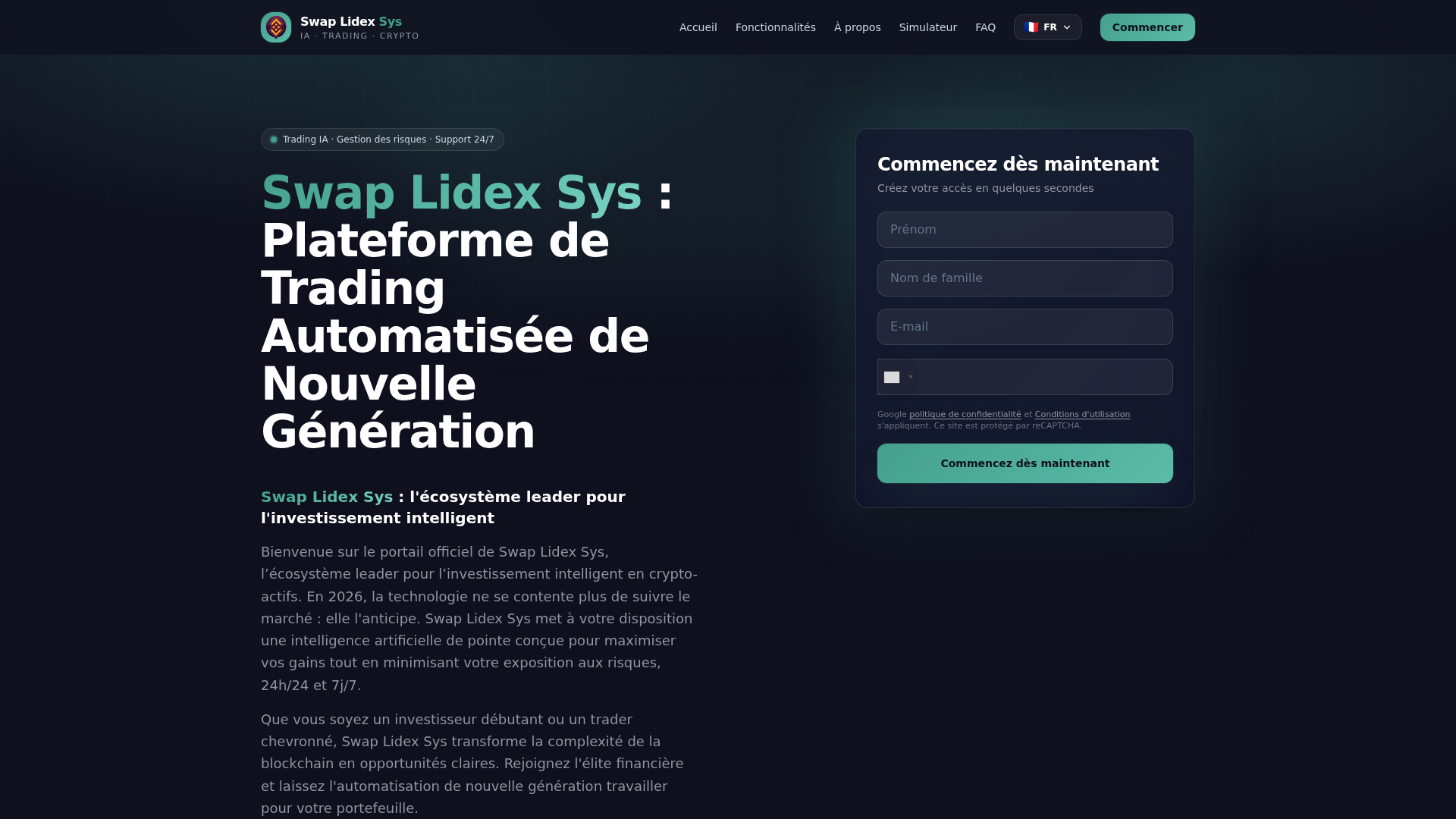 Screenshot of swap-lidex-sys.org