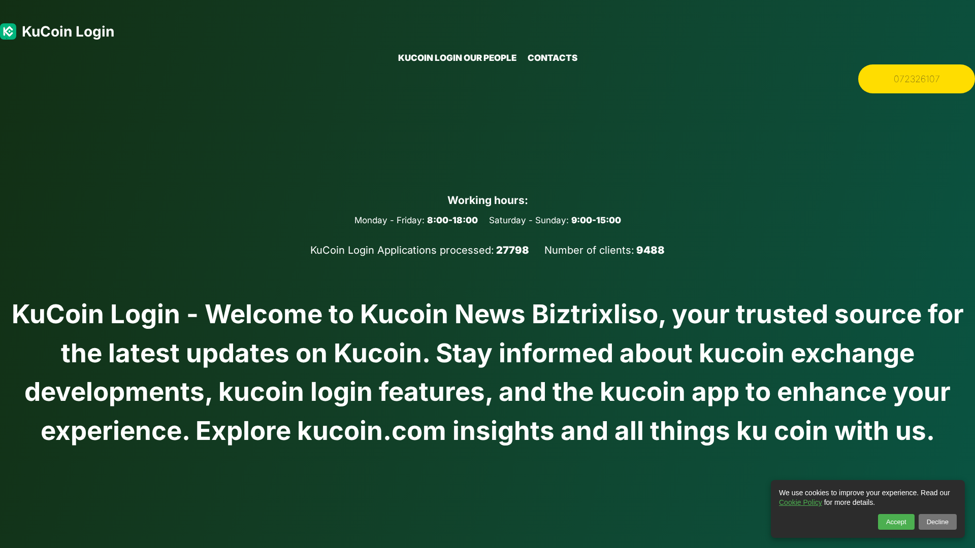 Screenshot of kucoin-login.at