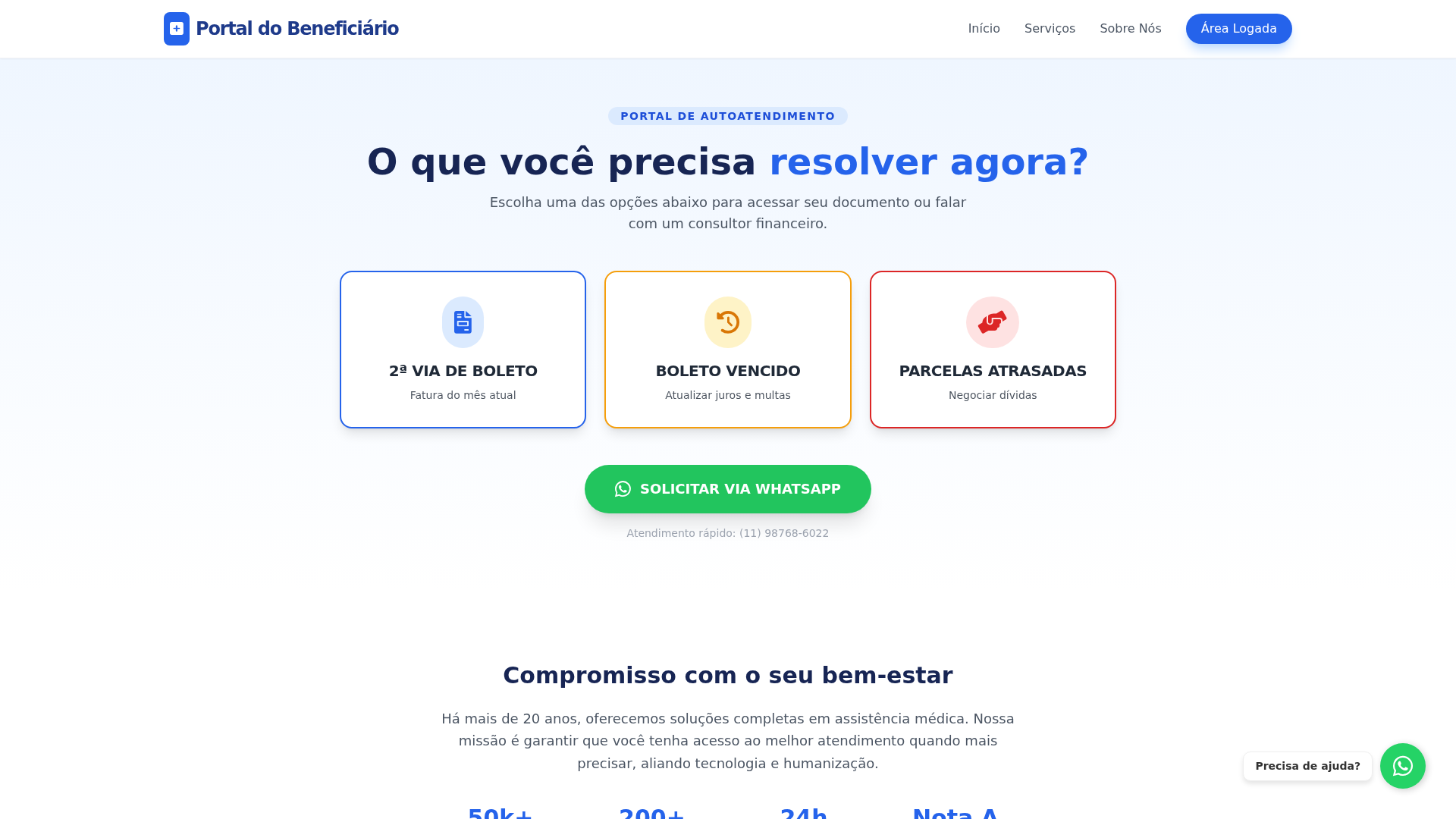 Screenshot of corretoracreta.github.io
