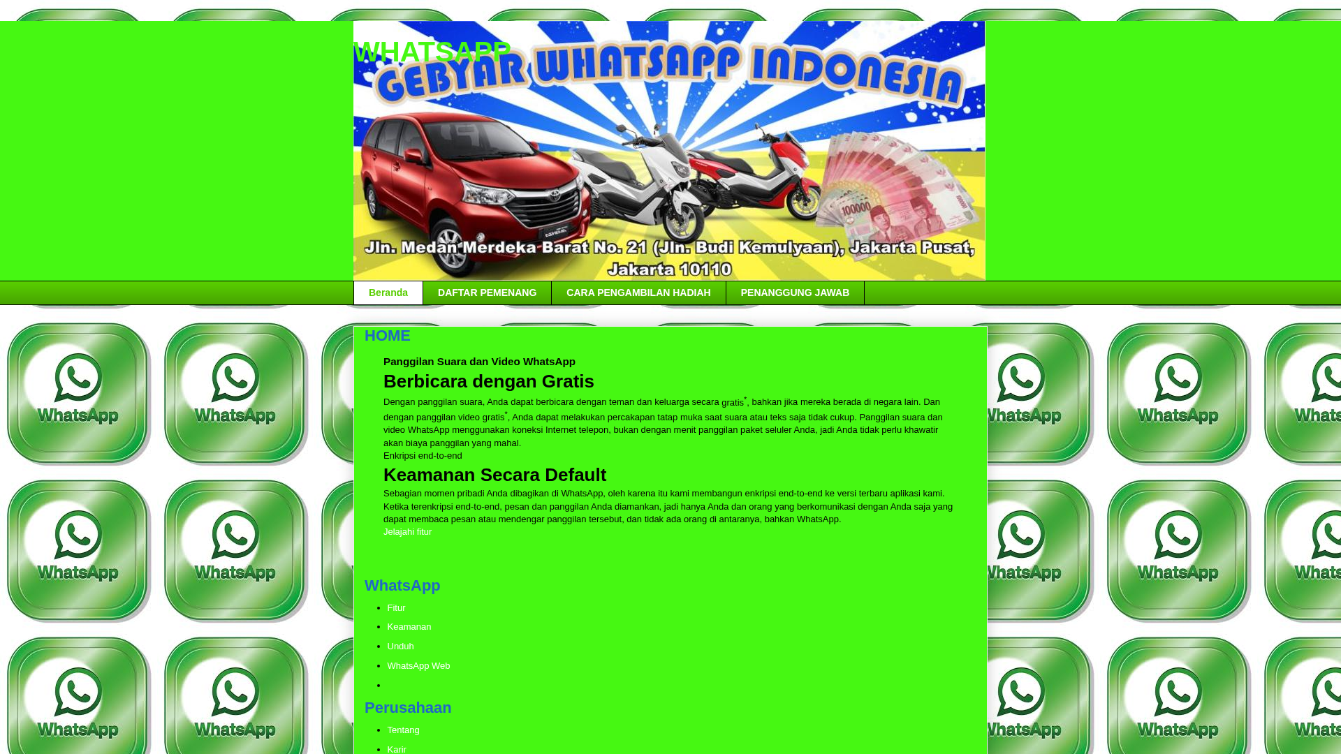 Screenshot of whatsapp-cs.blogspot.com