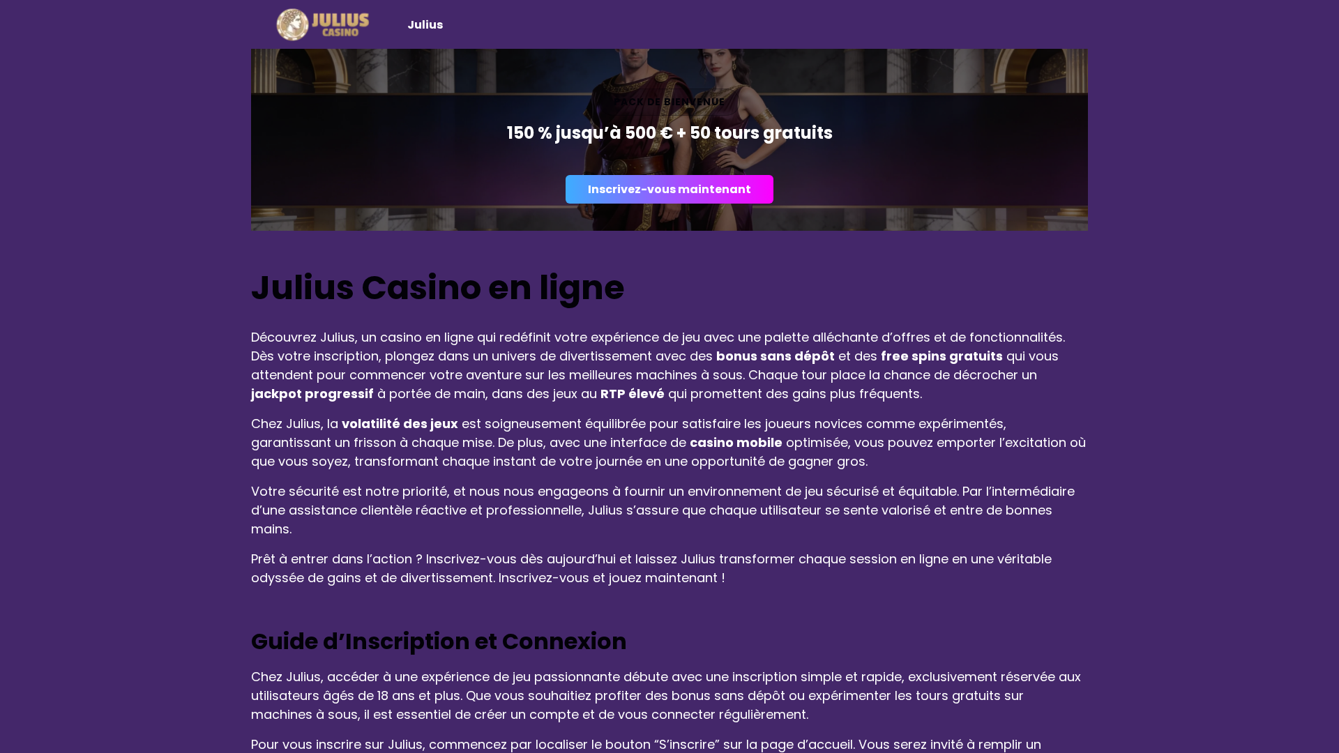 Screenshot of julius-fr2.com