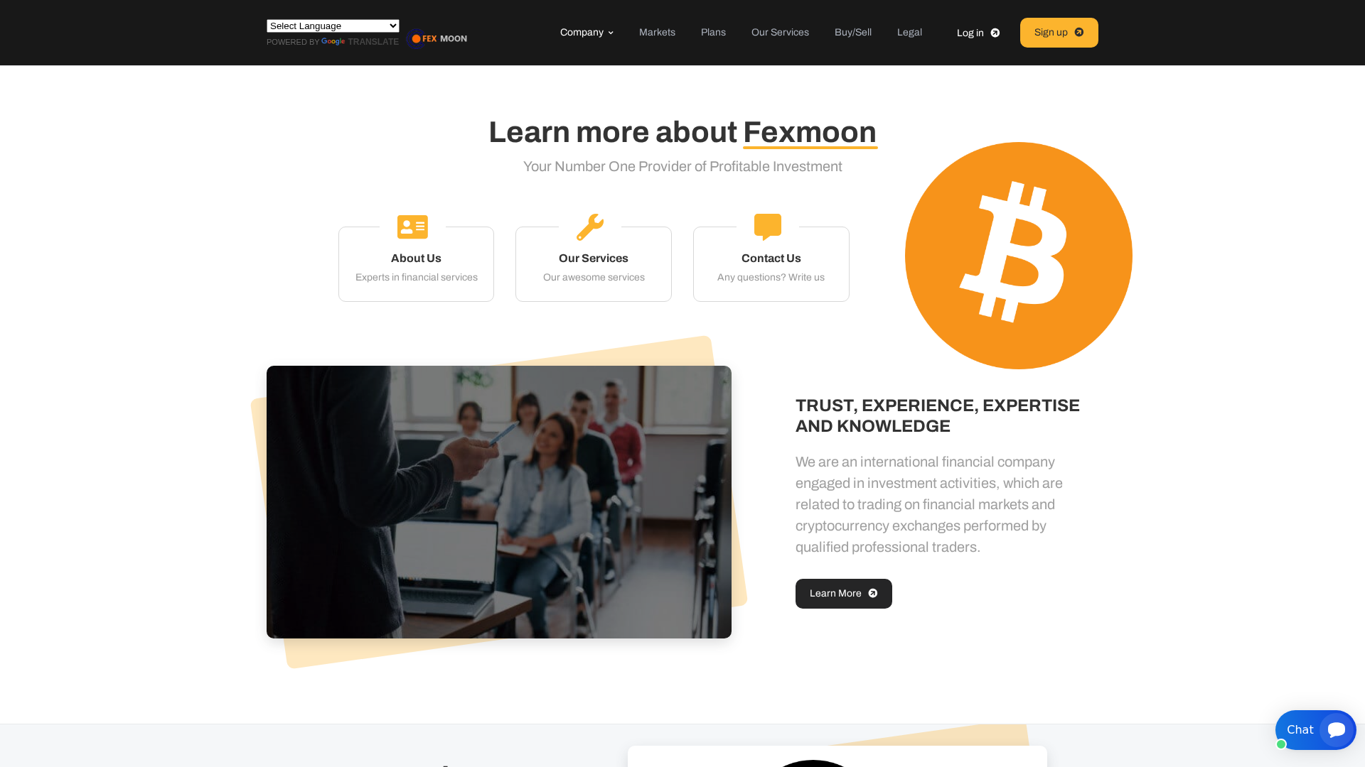 Screenshot of fexmoon.ltd