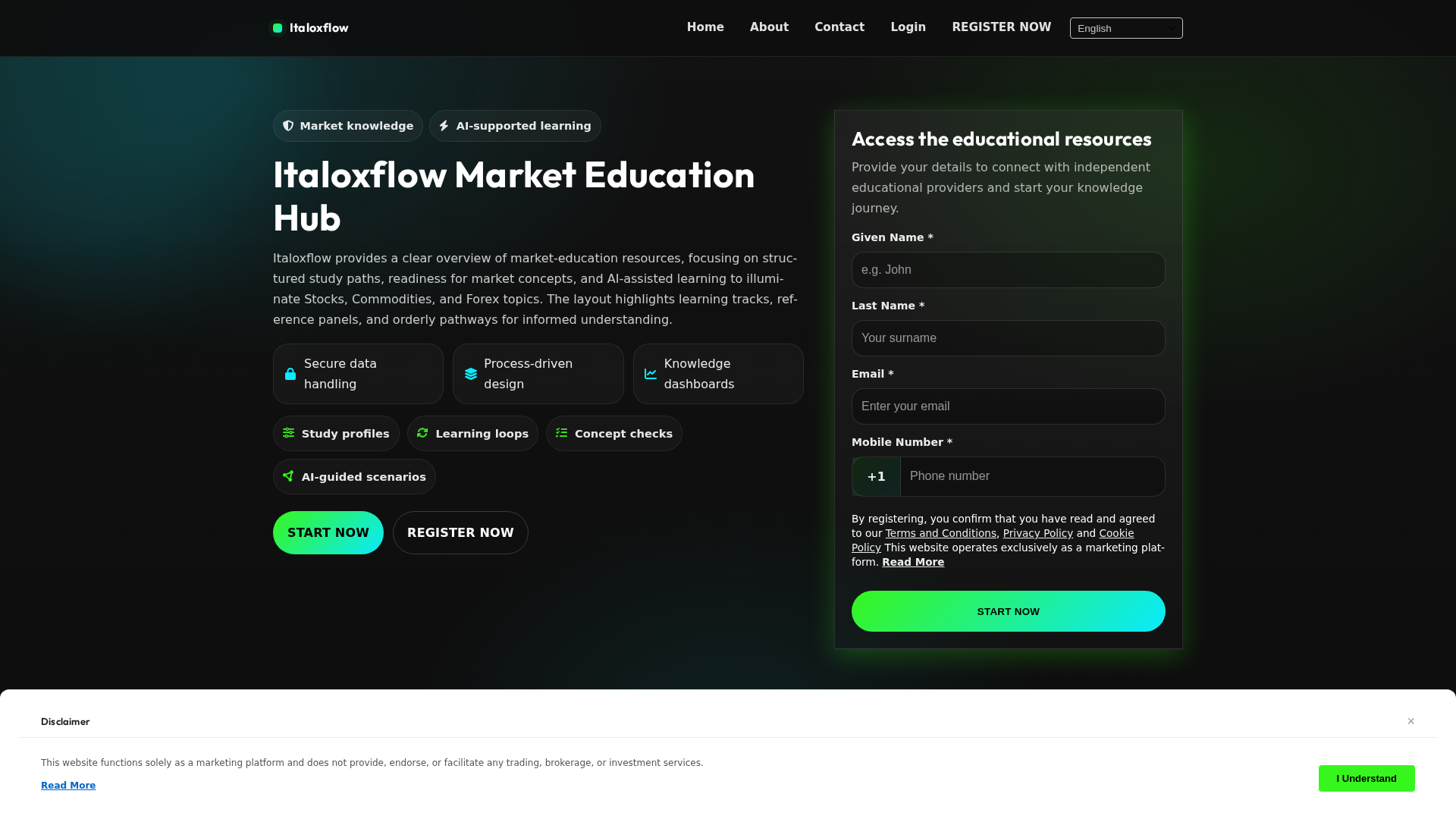 Screenshot of italoxflowengine.com