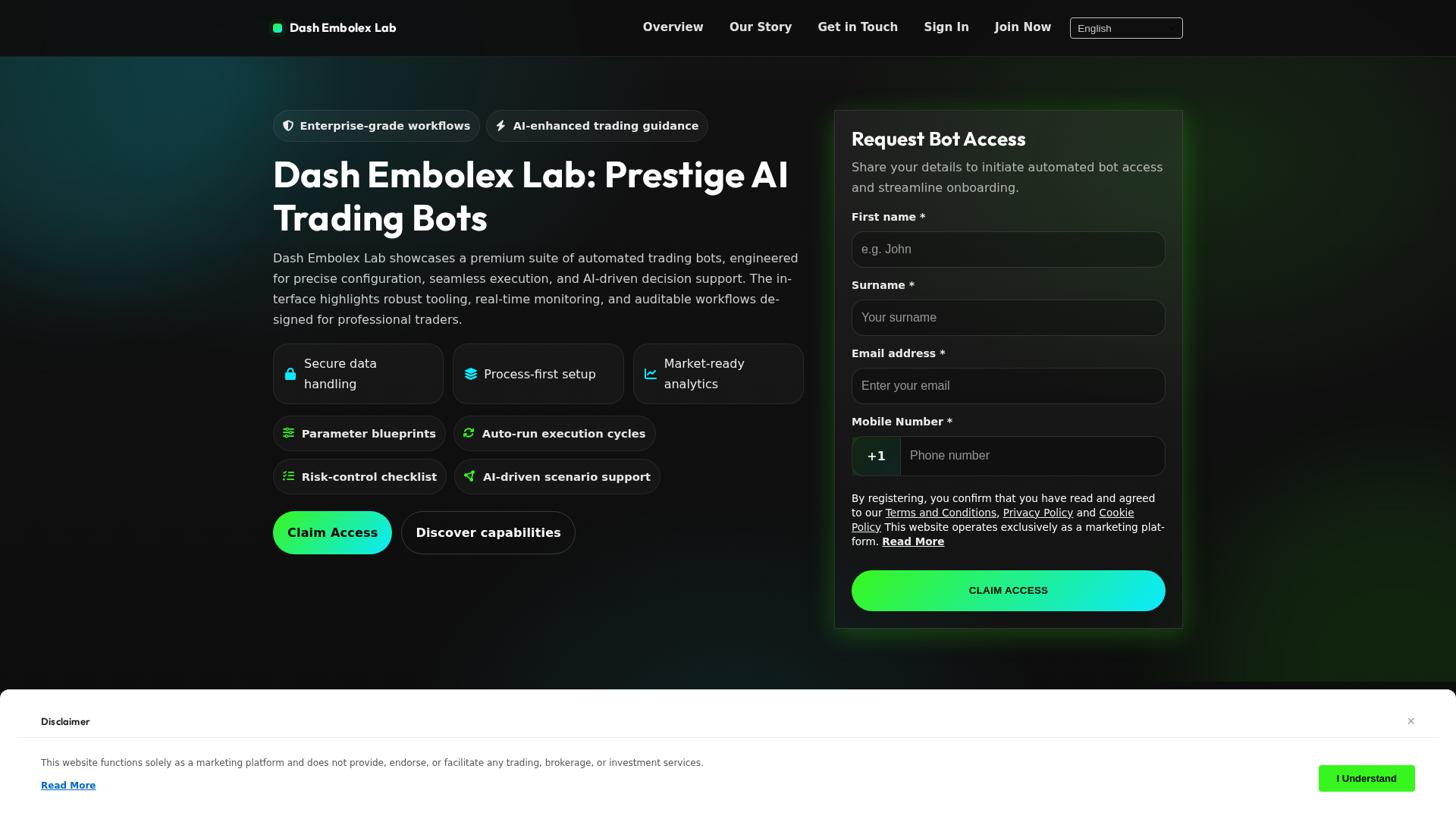 Screenshot of dashembolexlab.digital