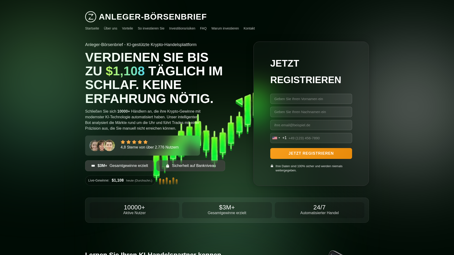 Screenshot of anlegerborsenbrief.com