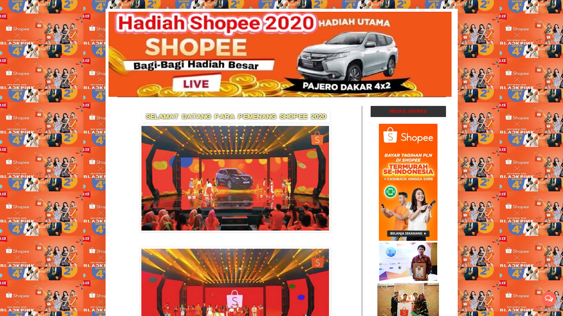 Screenshot of www.shopeecoo.blogspot.com