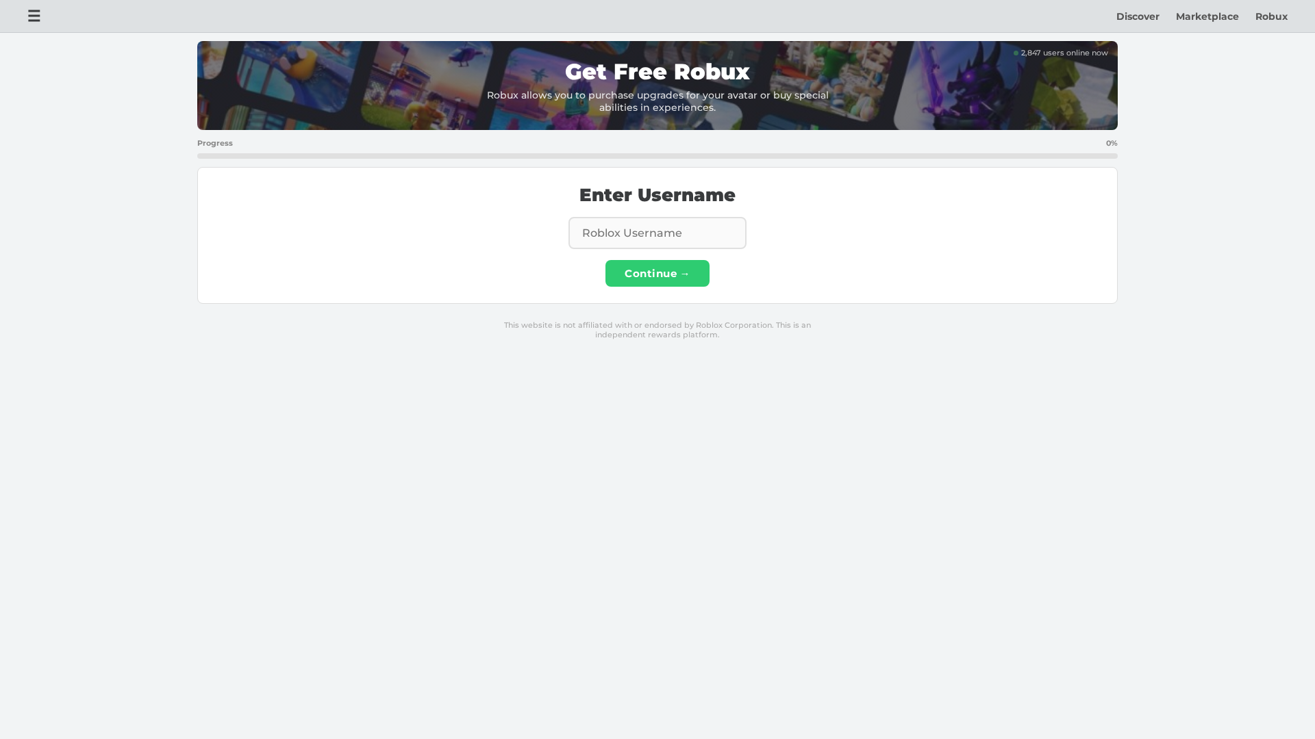 Screenshot of zenreward.site