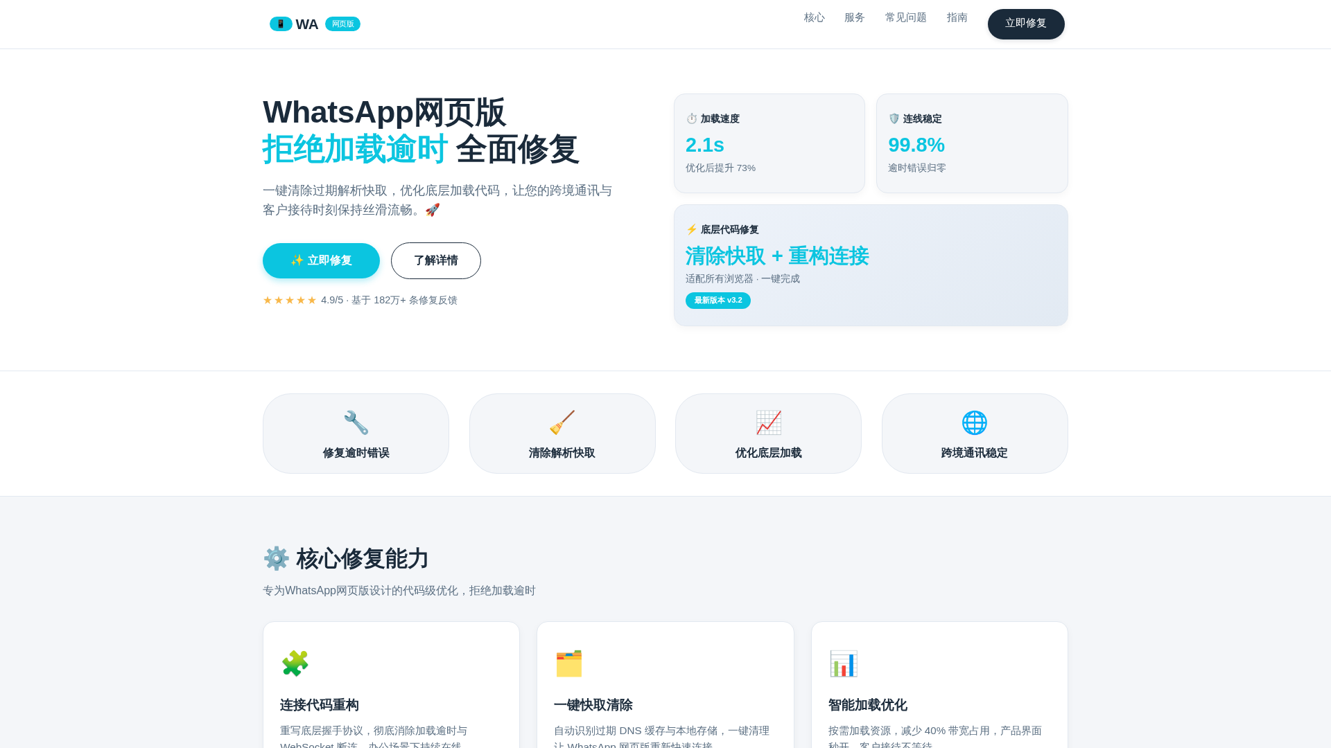 Screenshot of app.chat-whatsapps.hi.cn
