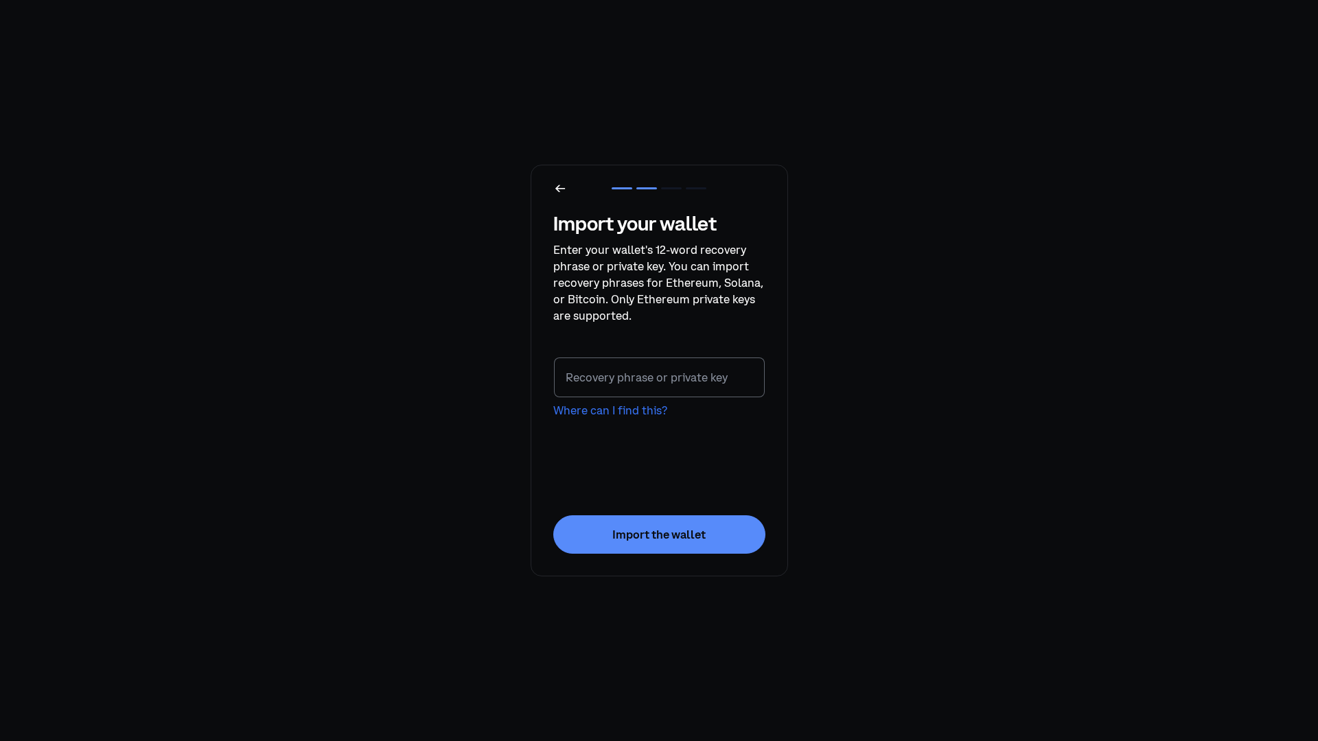 Screenshot of moz-extension-getstarted-coinbase-extension.pages.dev
