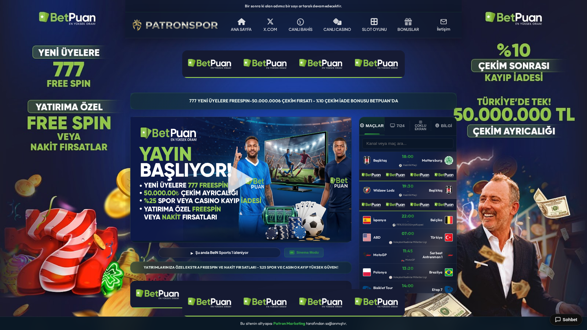 Screenshot of patrongol31.cfd