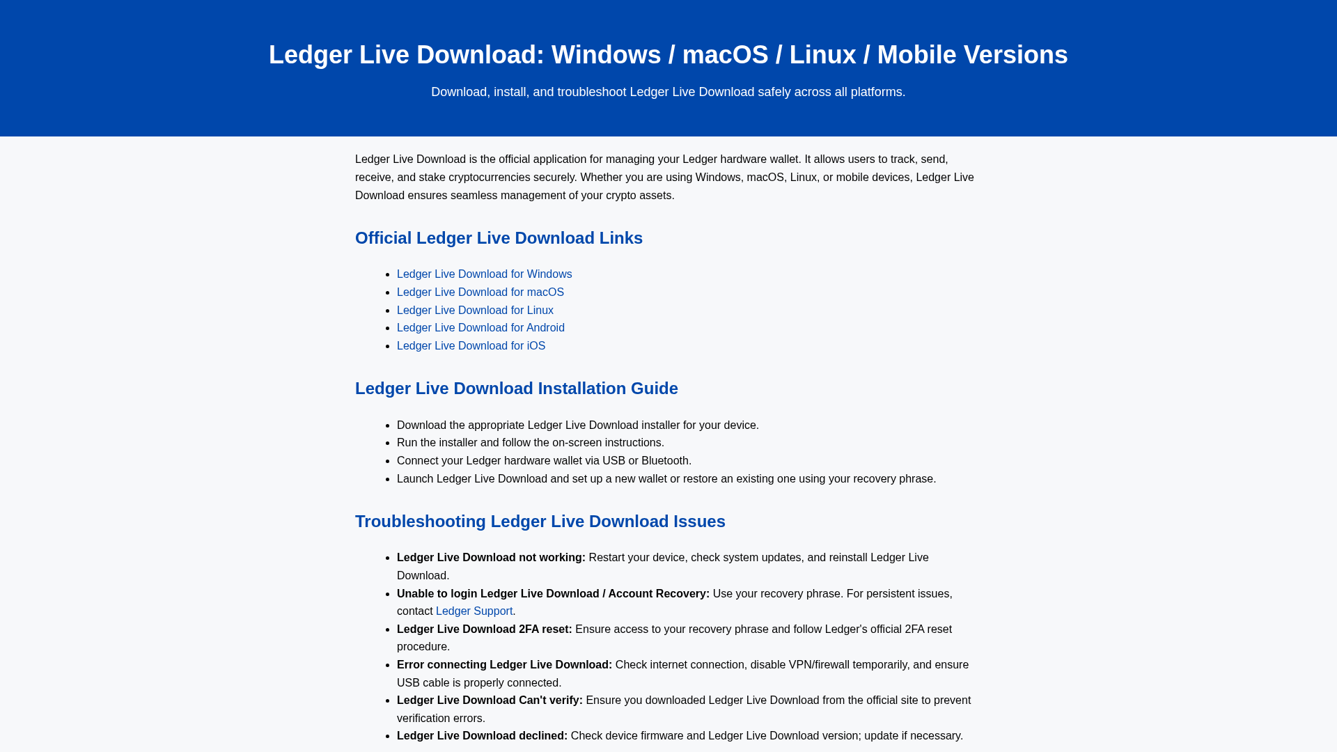 Screenshot of leder-live-download.pages.dev