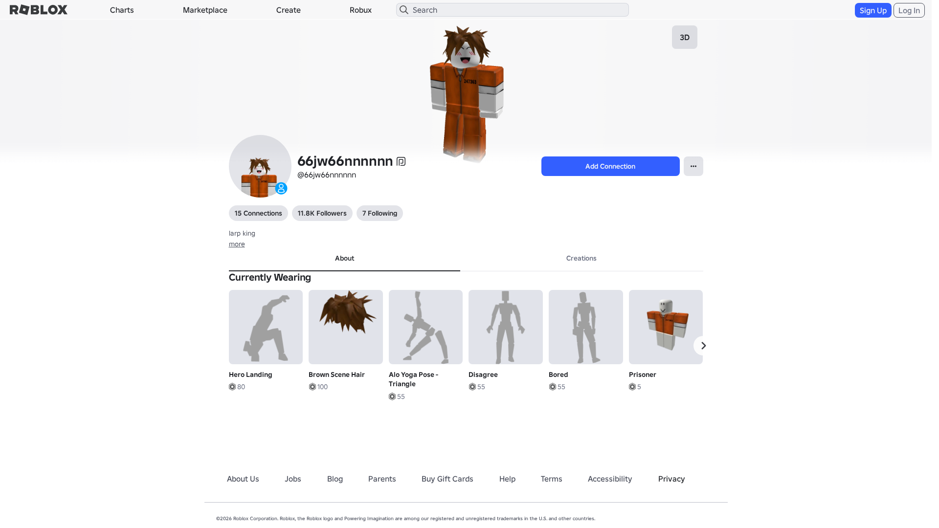 Screenshot of www.roblox.com.ml