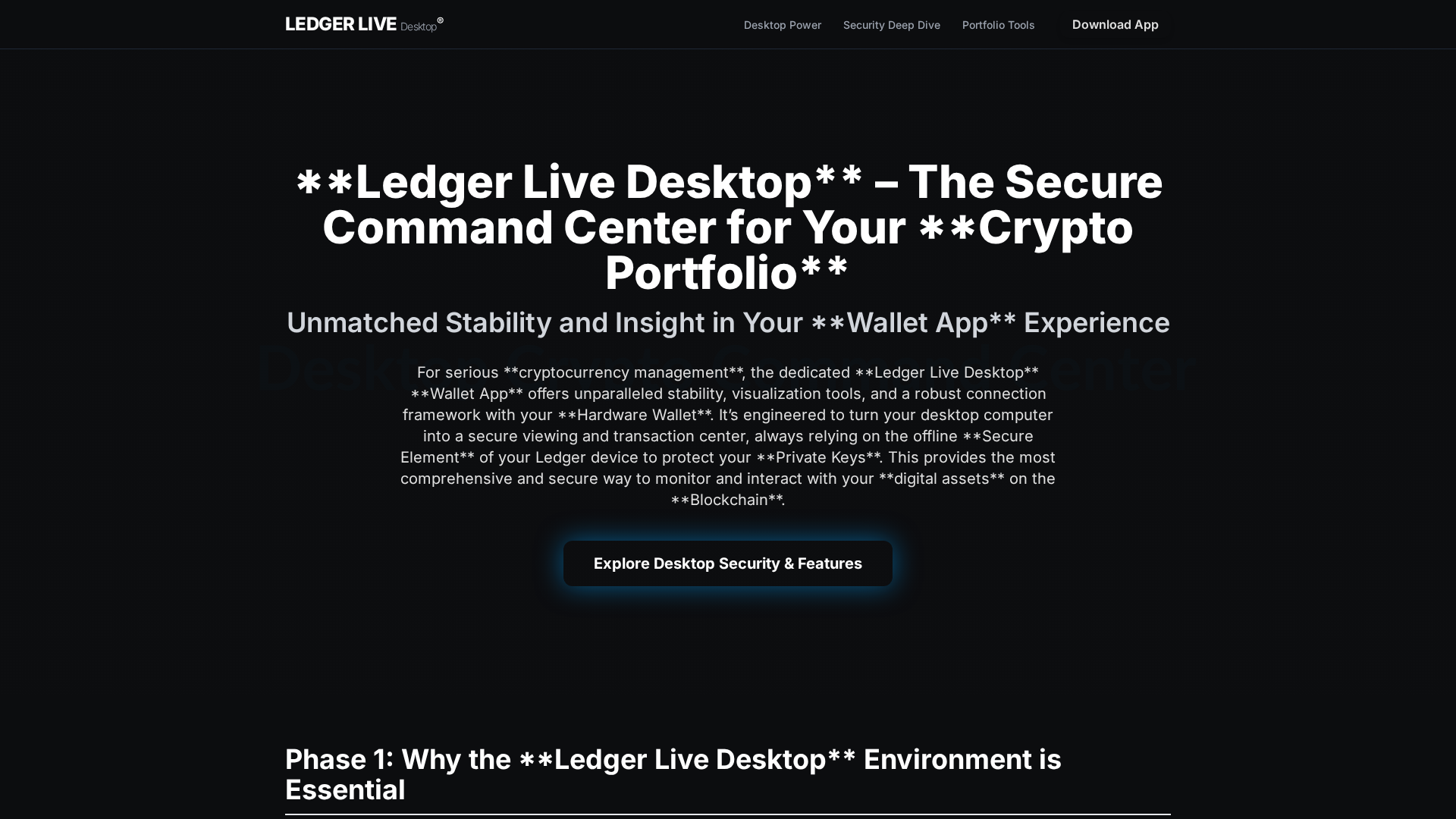 Screenshot of ledgerlive-desktopp.pages.dev