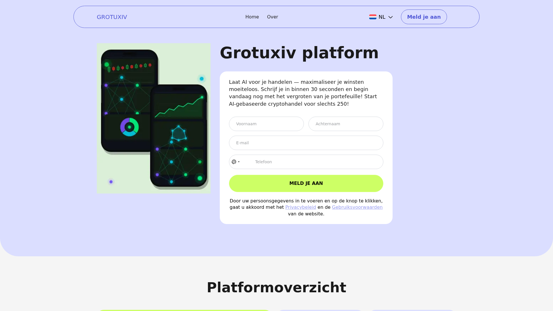 Screenshot of grotuxiv-nl.live