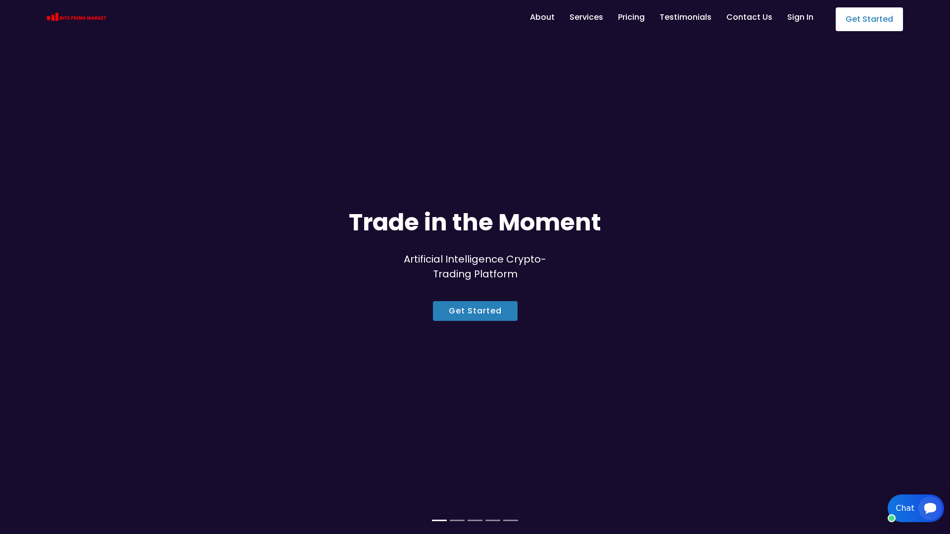 Screenshot of bitsprimemarket.com