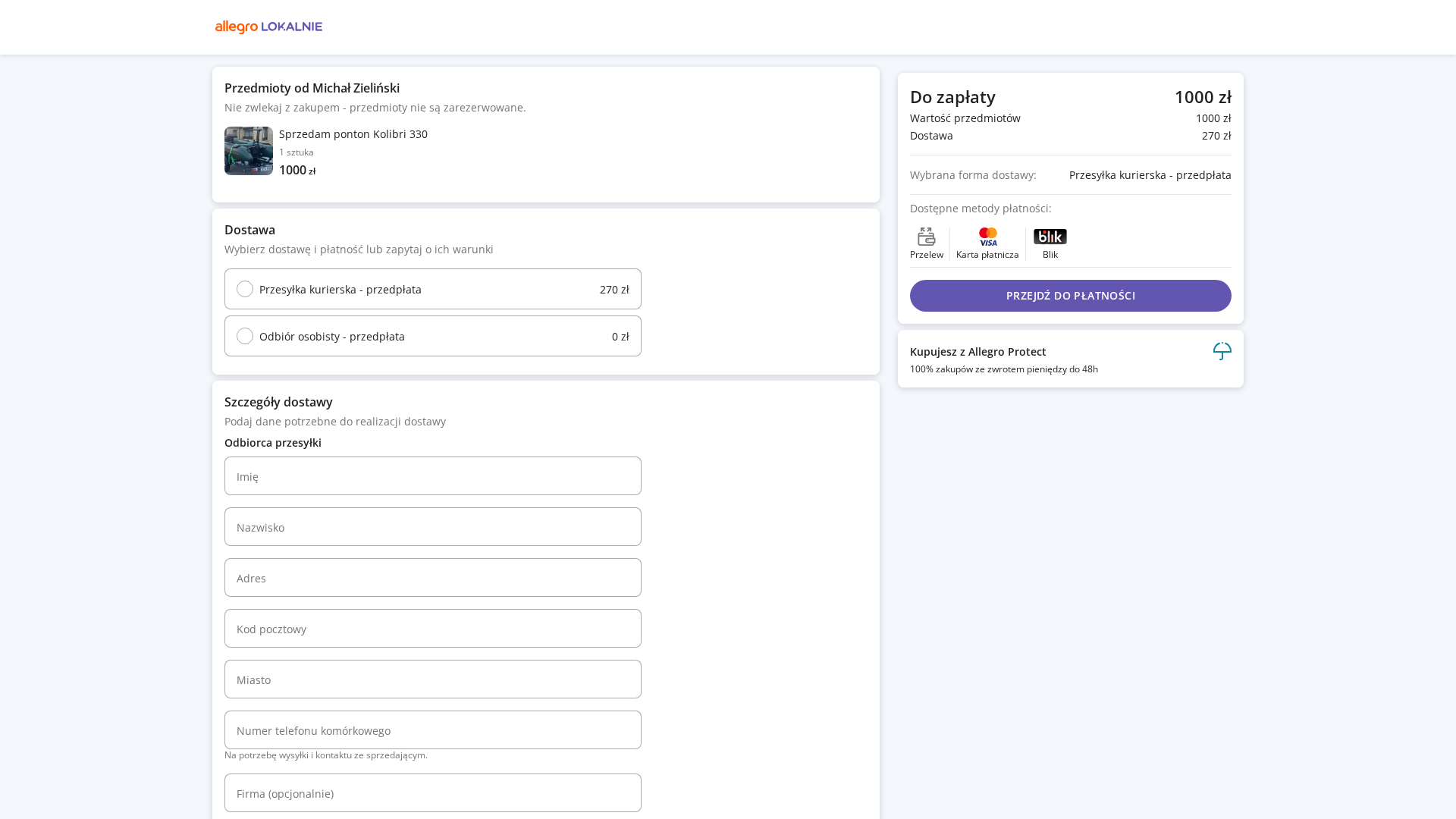 Screenshot of allegrolokalnie.oferta-247157.cfd