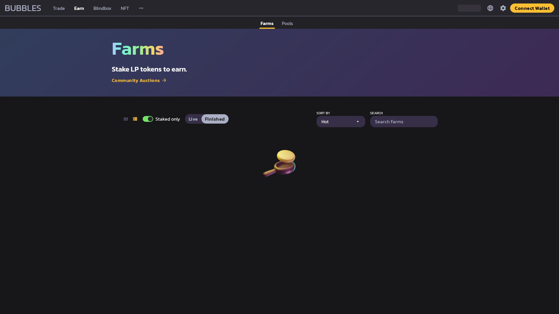 Screenshot of crackaf-bubbles-frontend.vercel.app