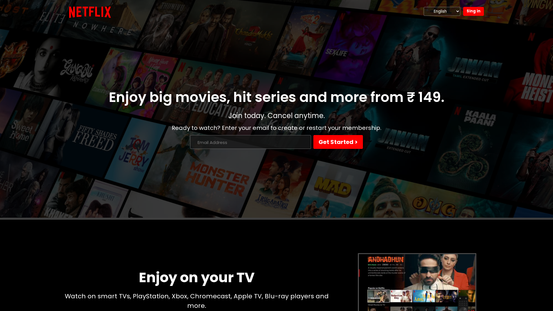 Screenshot of myflix-two-sand.vercel.app