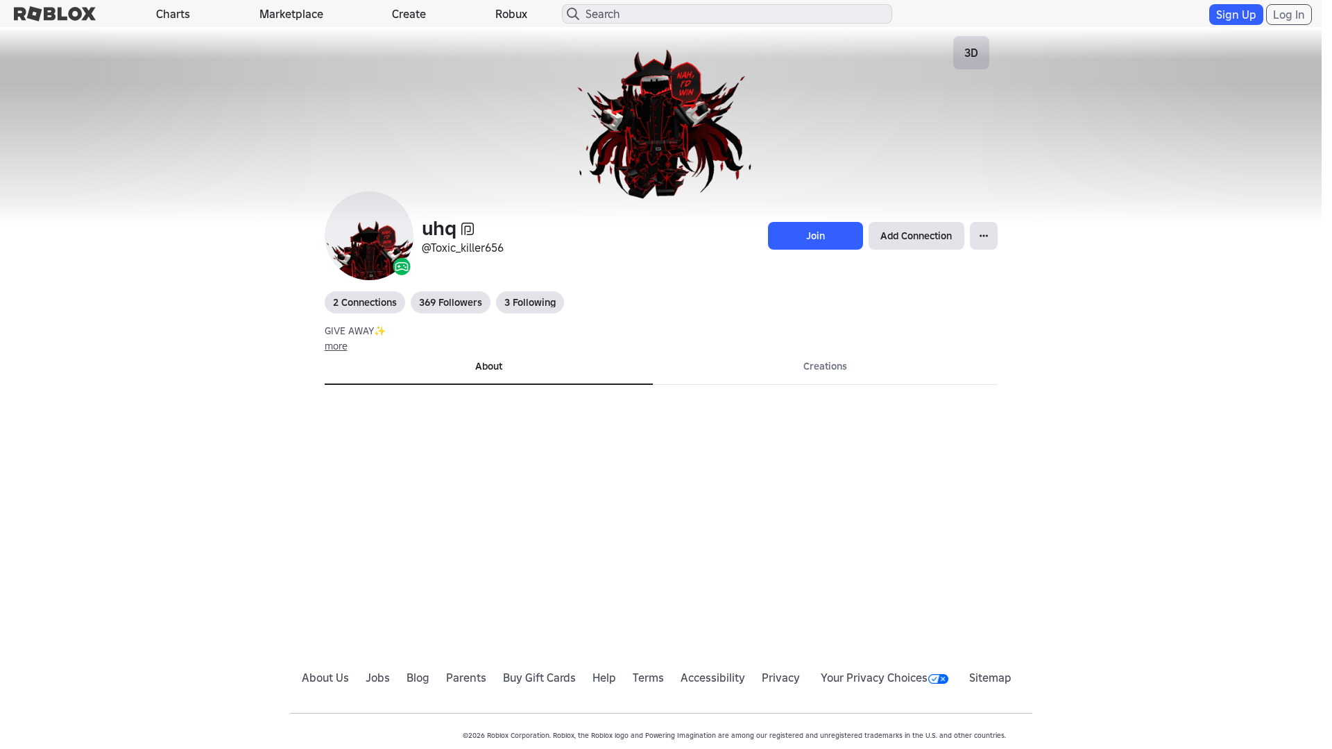 Screenshot of www.roblox.com.et