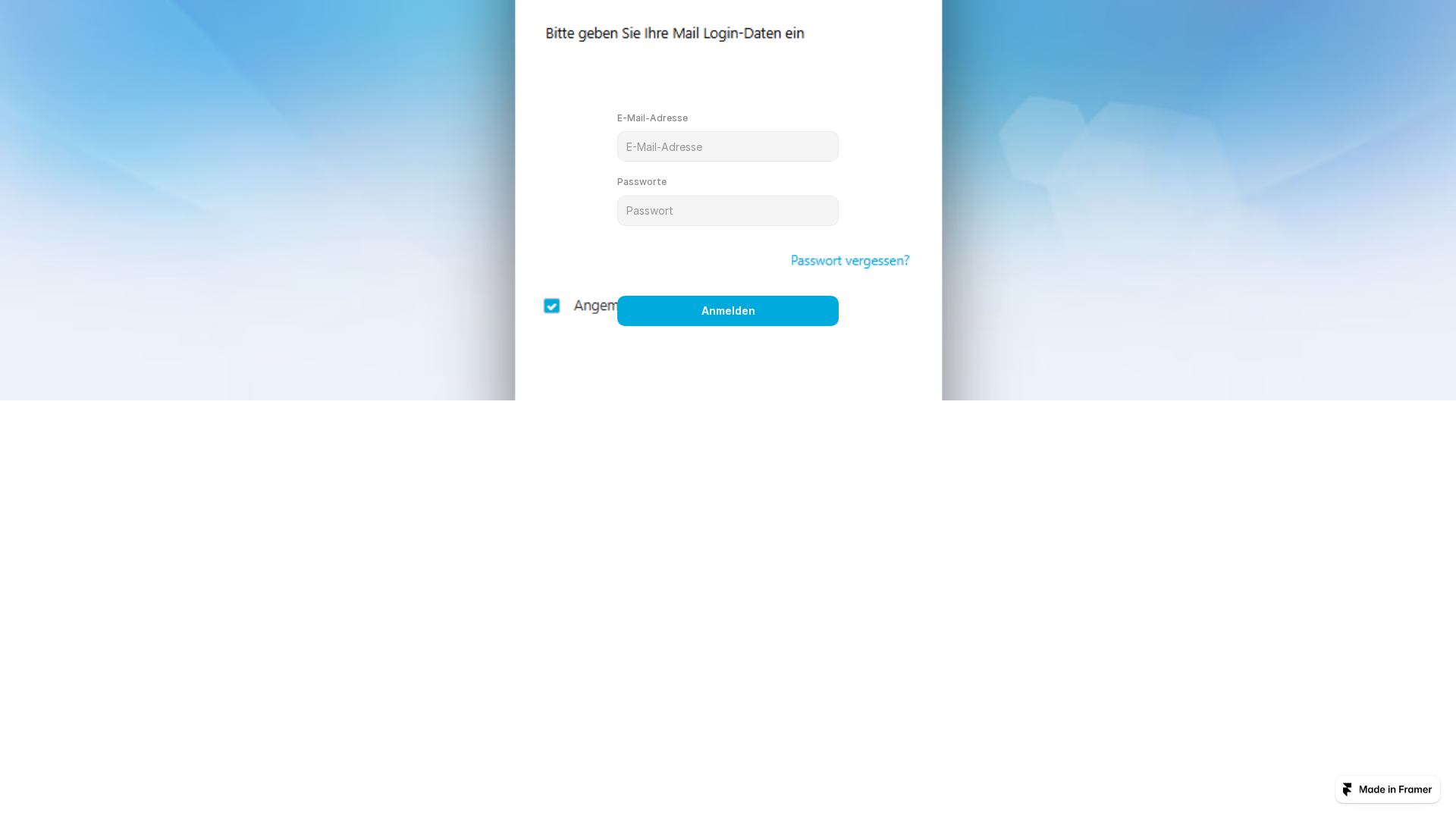Screenshot of attractive-europe-380518.framer.app