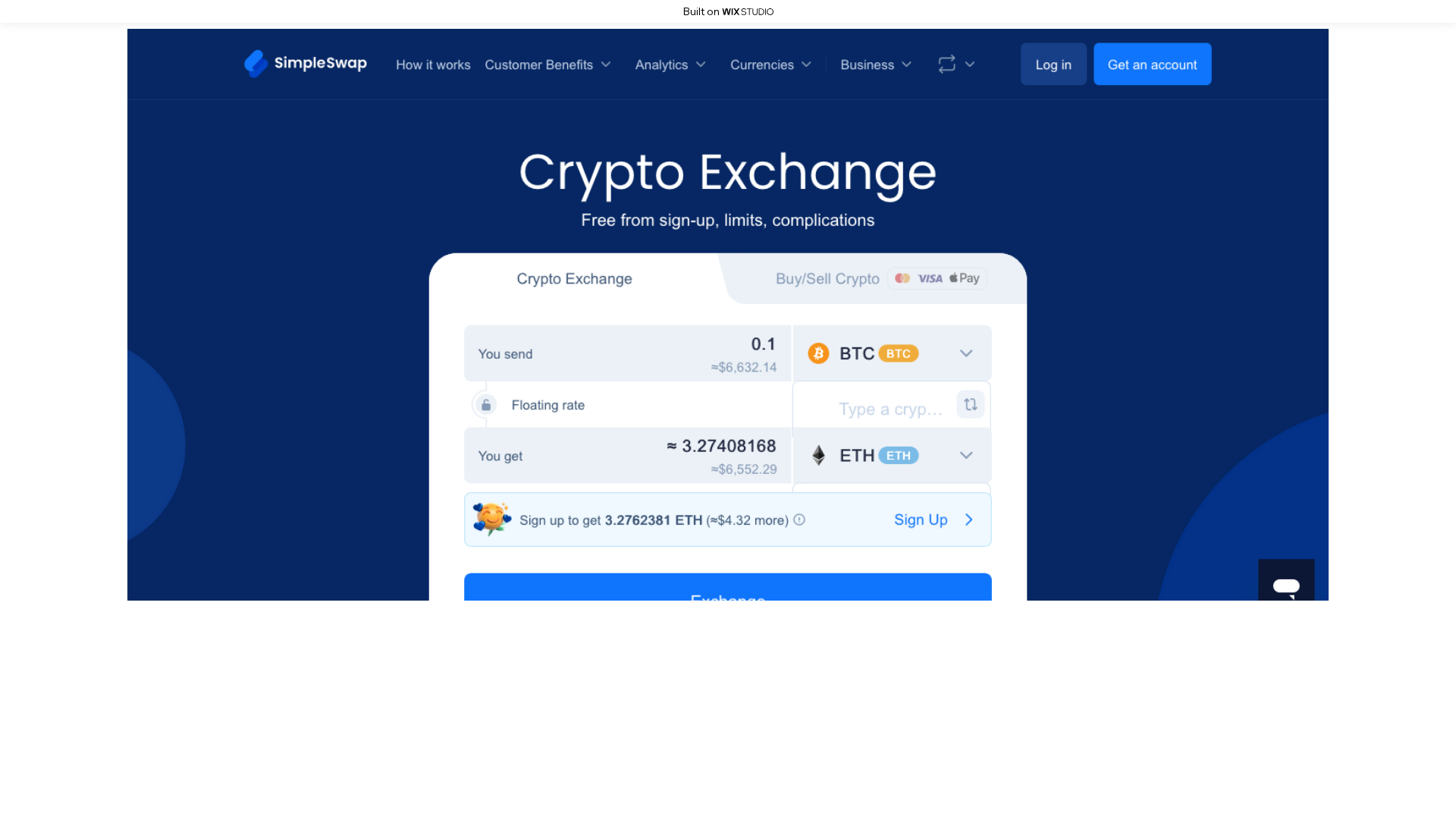 Screenshot of simpelswep-io.wixstudio.com