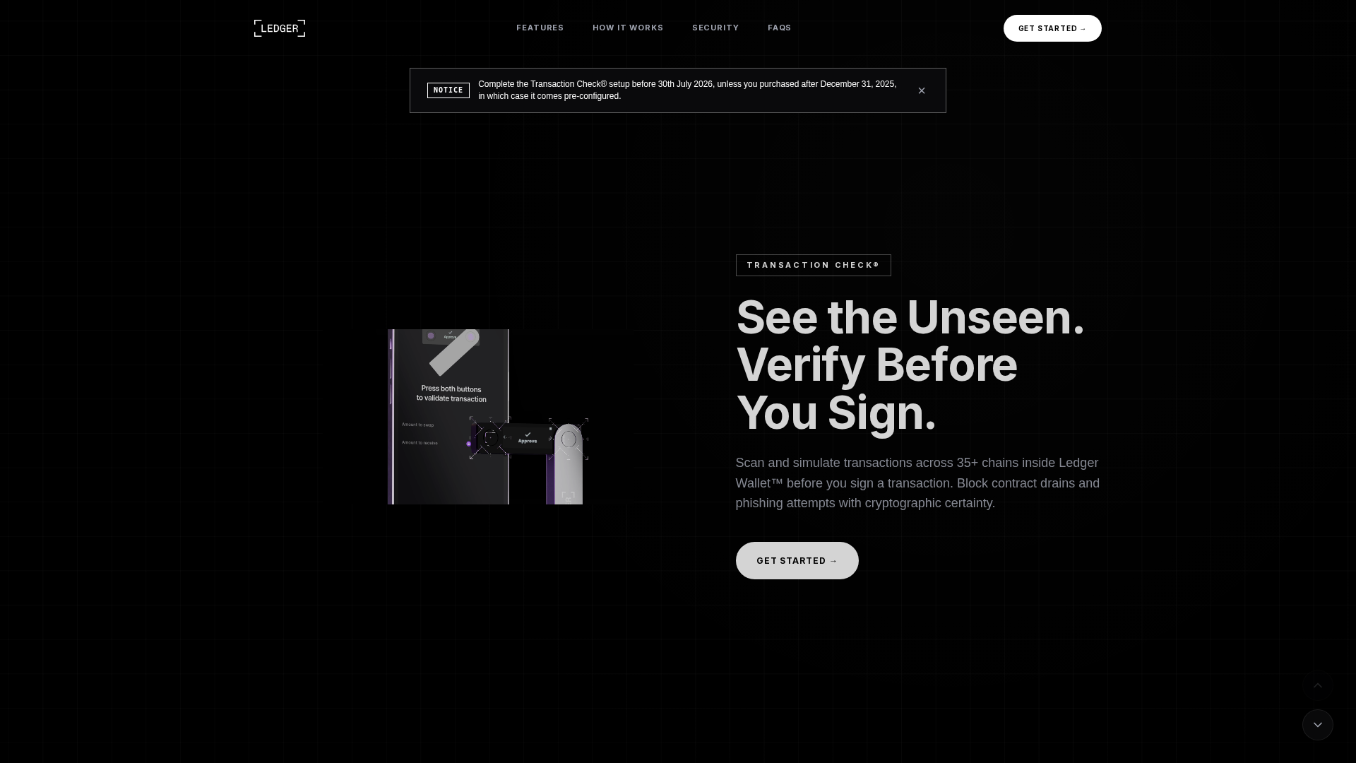 Screenshot of secure-ledgerapp.com