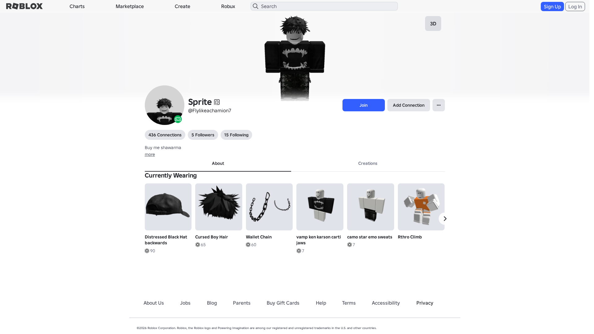 Screenshot of www.roblox.com.ml