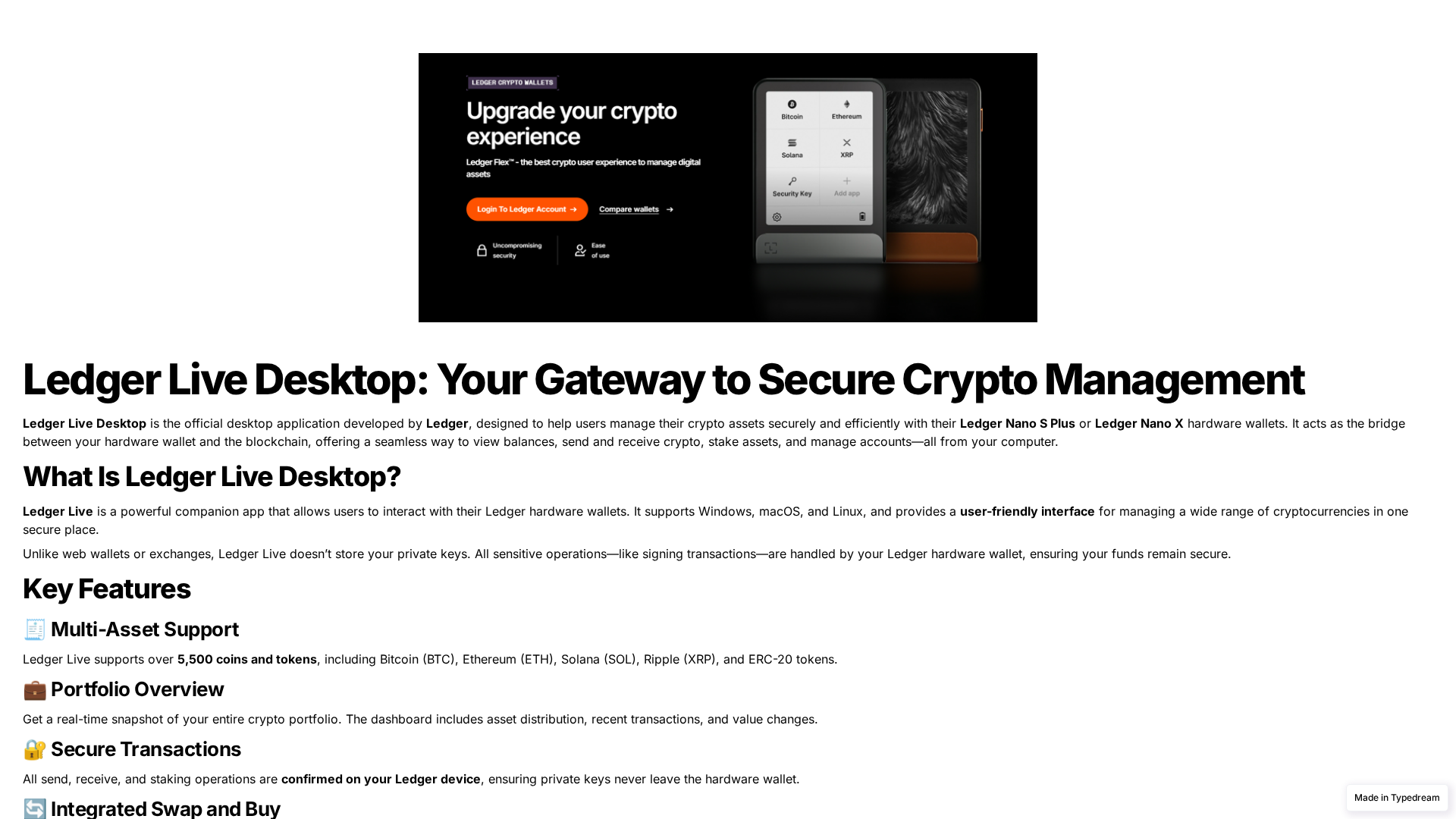 Screenshot of docs--login--ledger-live-desktop-io.typedream.app